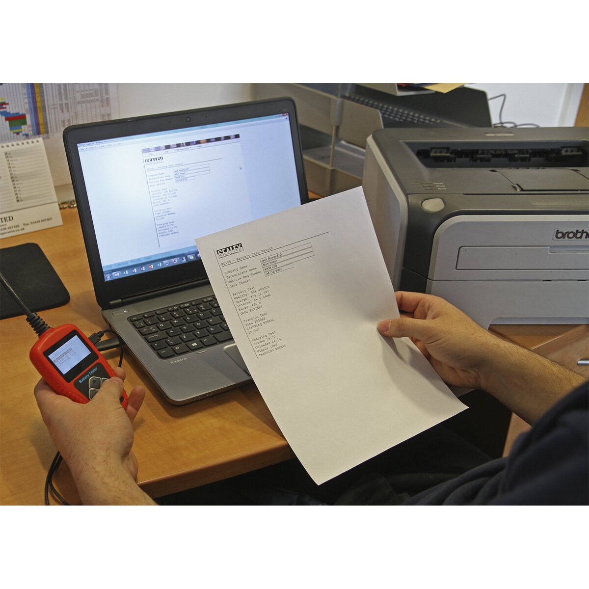 Digital Battery & Alternator Tester 12V