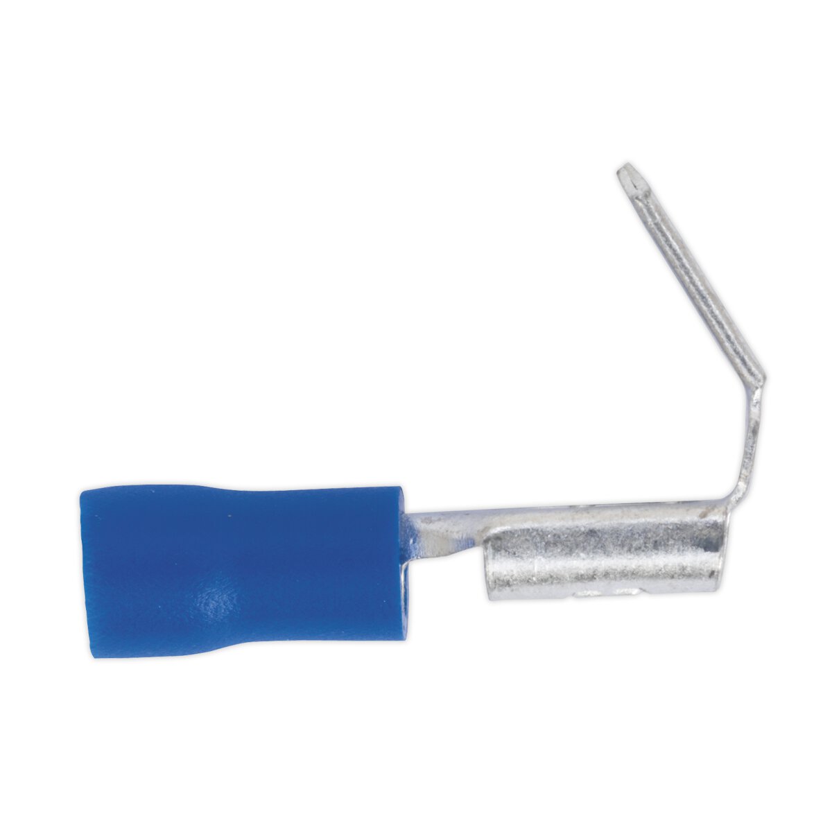 Piggy-Back Terminal 6.3mm Blue Pack of 100