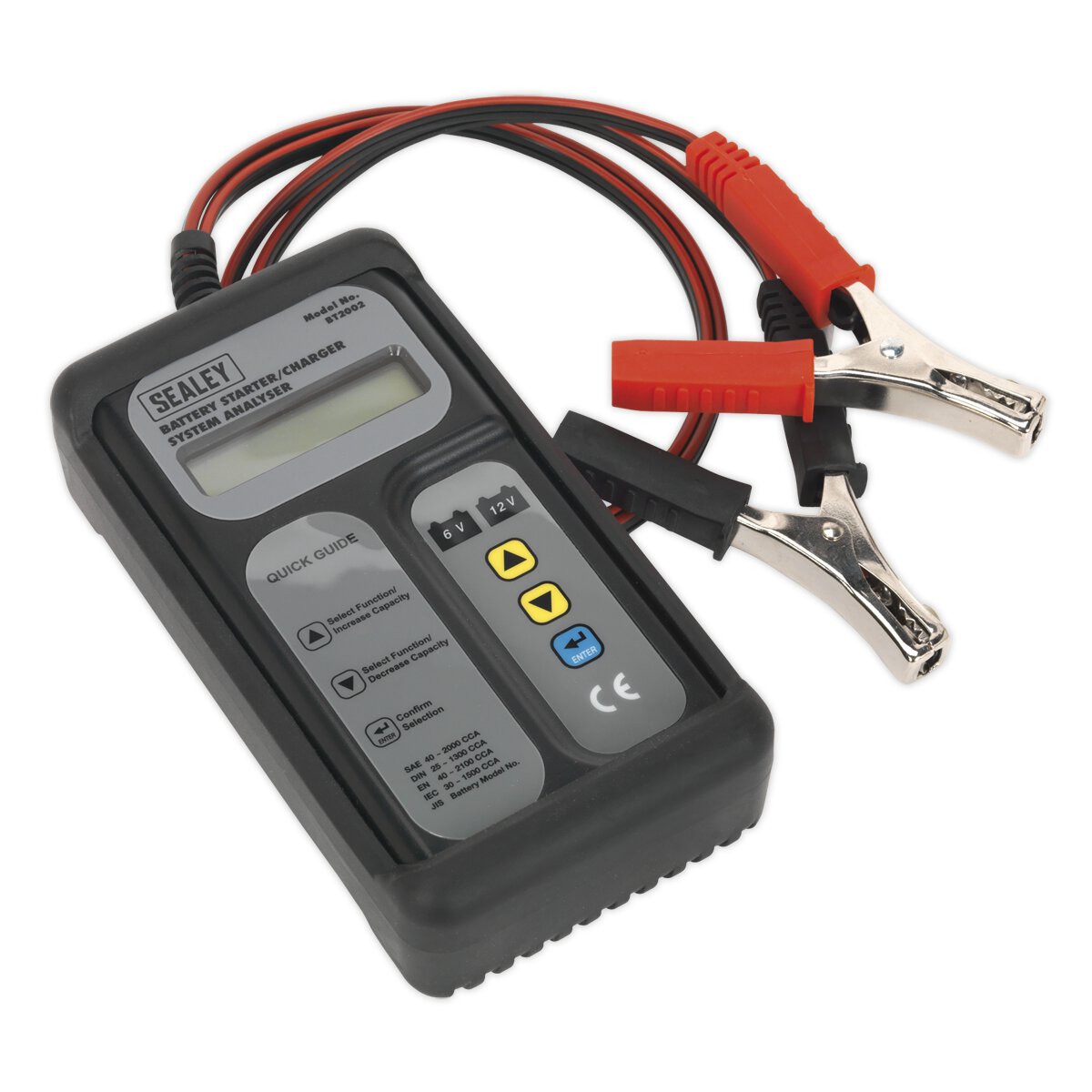 Digital Battery & Alternator Tester 6-12V Battery 6, 12, 24V Alternator