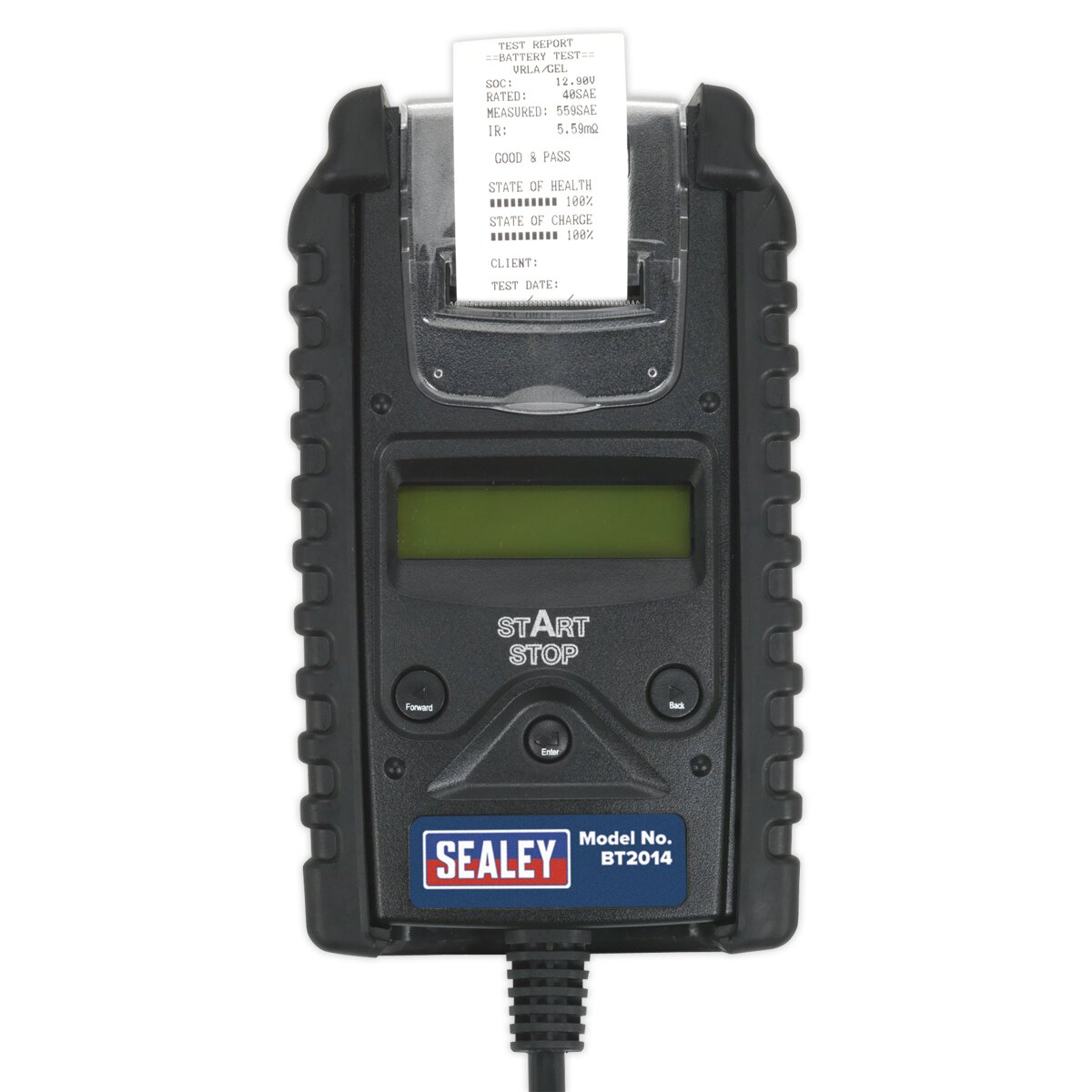 Digital Start/Stop Battery & Alternator Tester with Printer