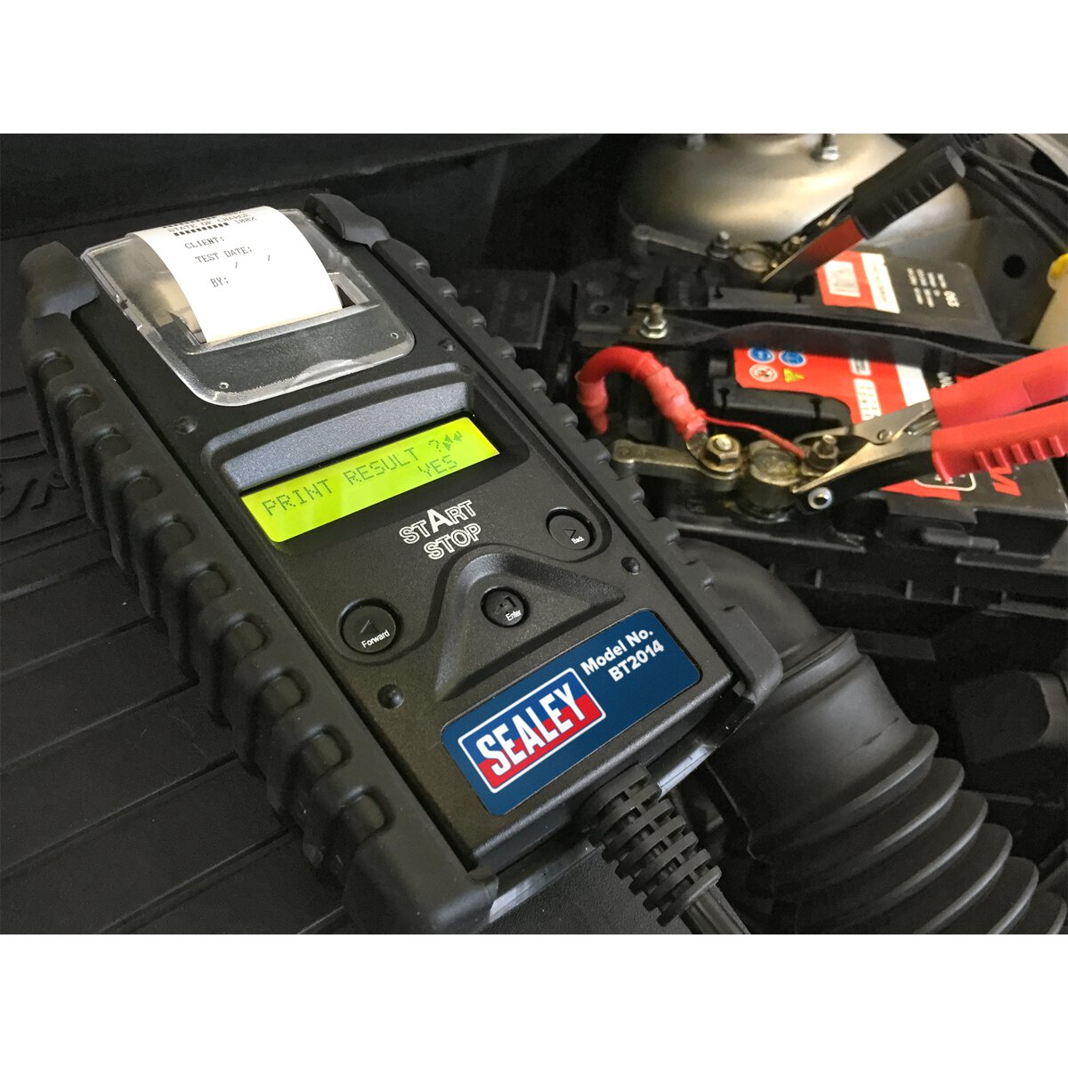 Digital Start/Stop Battery & Alternator Tester with Printer