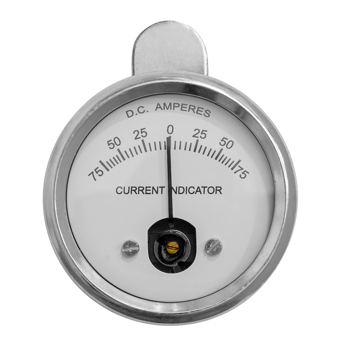 Clip-On Ammeter 75-0-75Amp