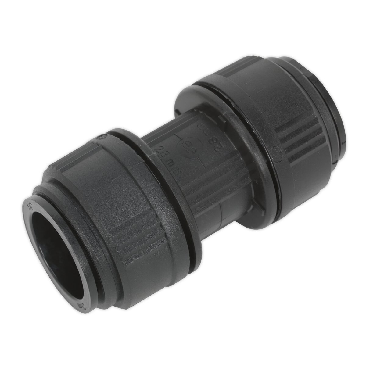 Straight Connector Ø28mm Pack of 5 (John Guest Speedfit® - PM0428E)