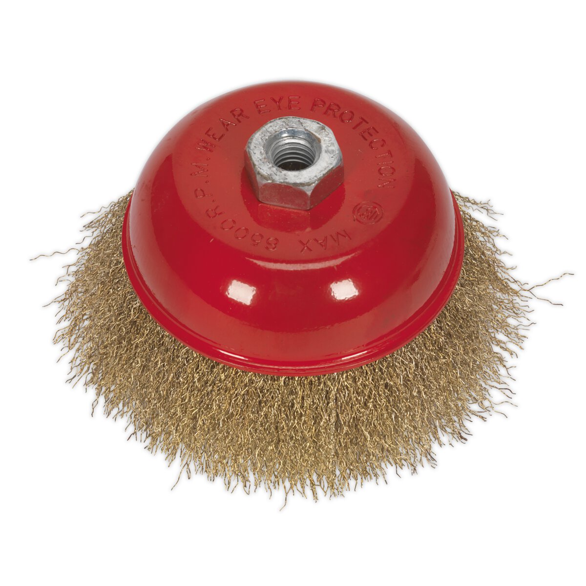 Brassed Steel Cup Brush Ø125mm M14 x 2mm