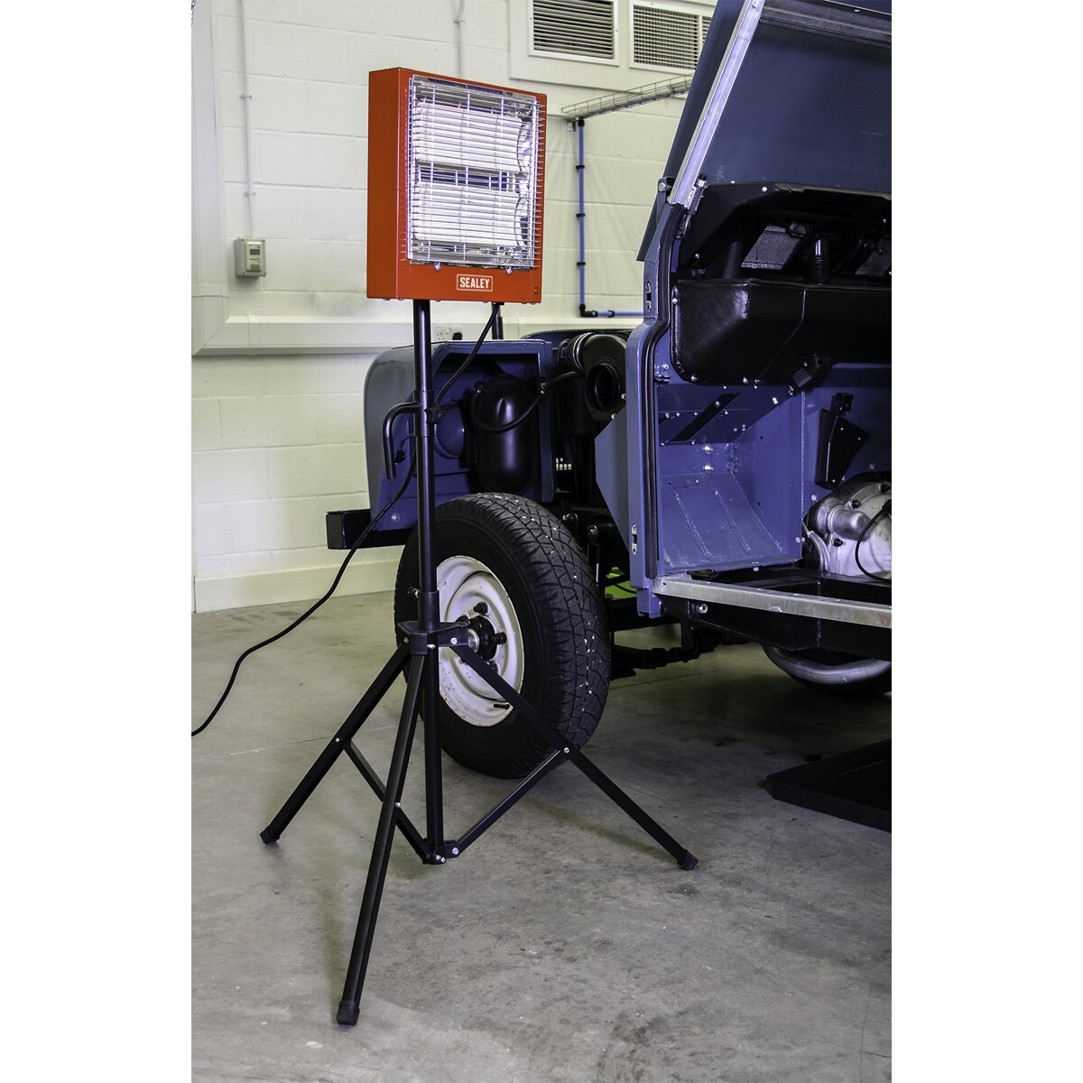 Ceramic Heater with Telescopic Tripod Stand 1.4/2.8kW 230V