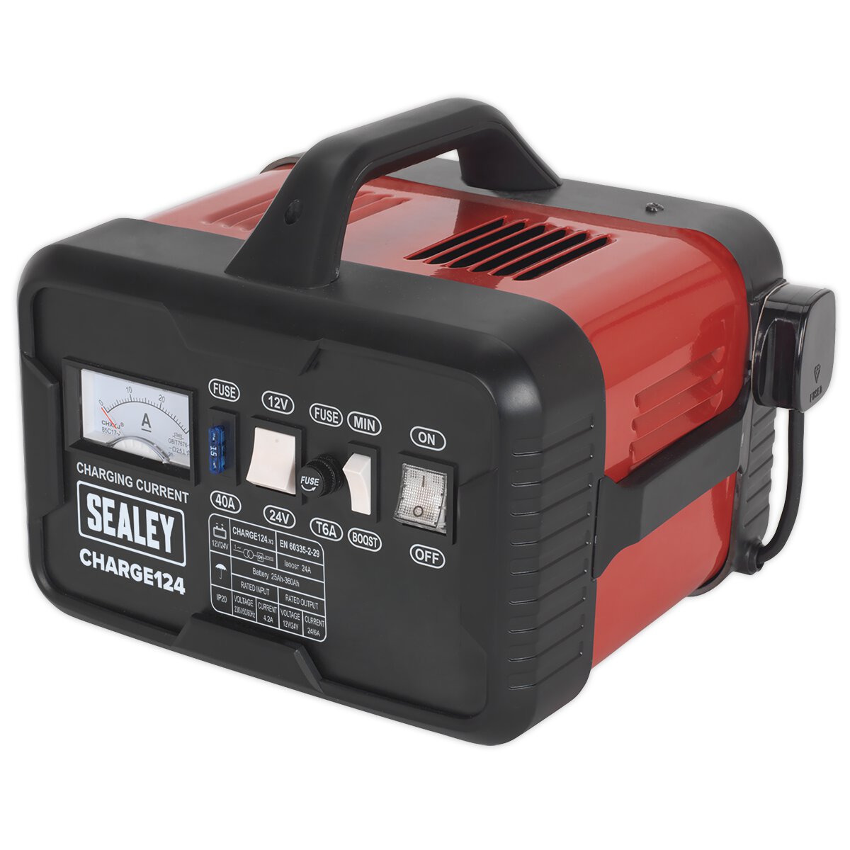 Battery Charger 28Amp 12/24V 230V