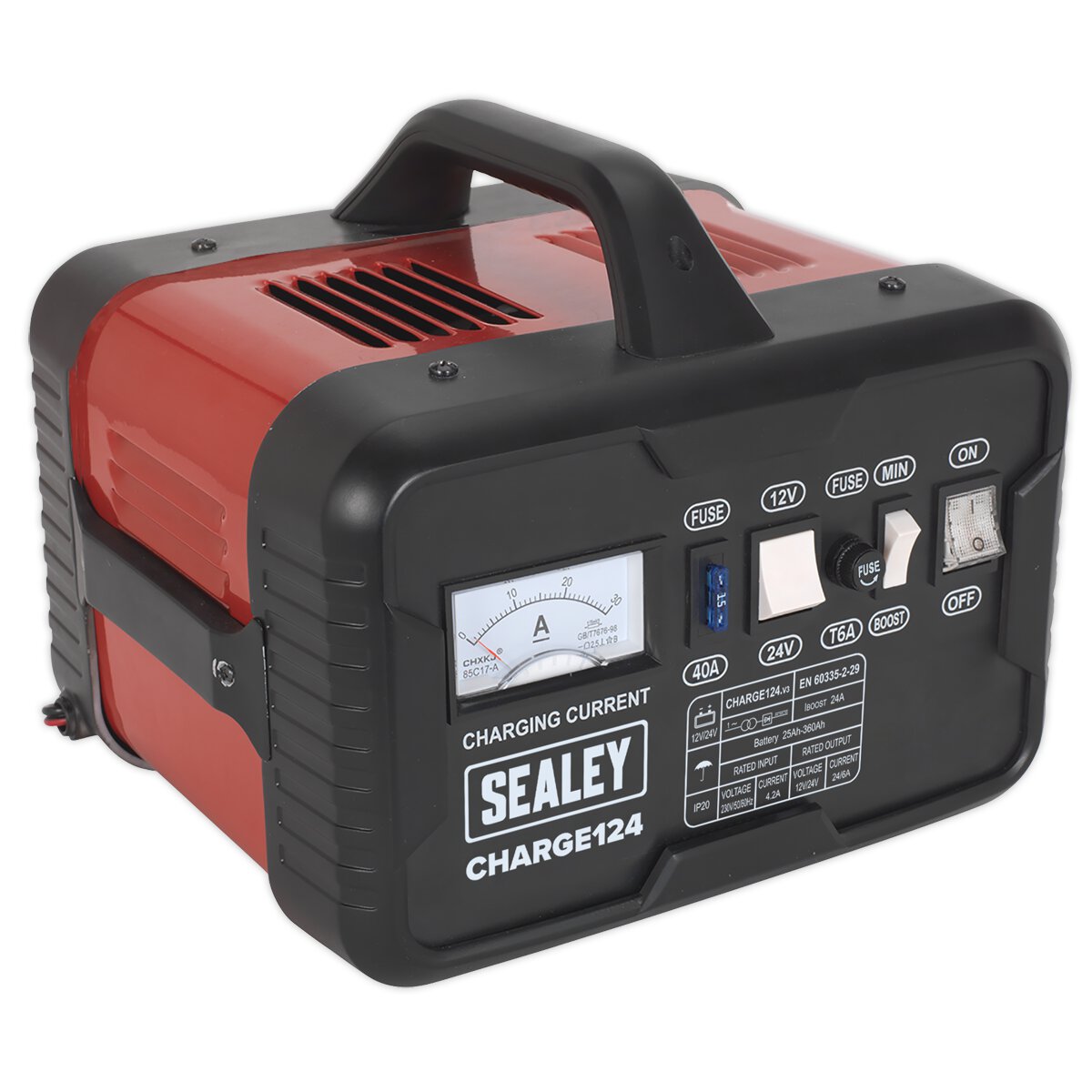 Battery Charger 28Amp 12/24V 230V