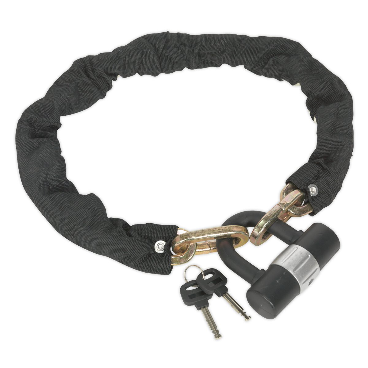 Motorcycle Chain & Disc Lock 12 x 12 x 900mm