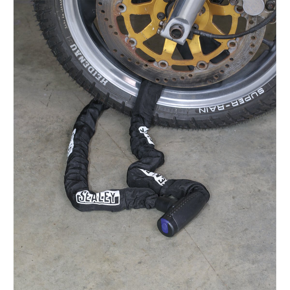 Motorcycle Chain Lock 10mm x 1.5m