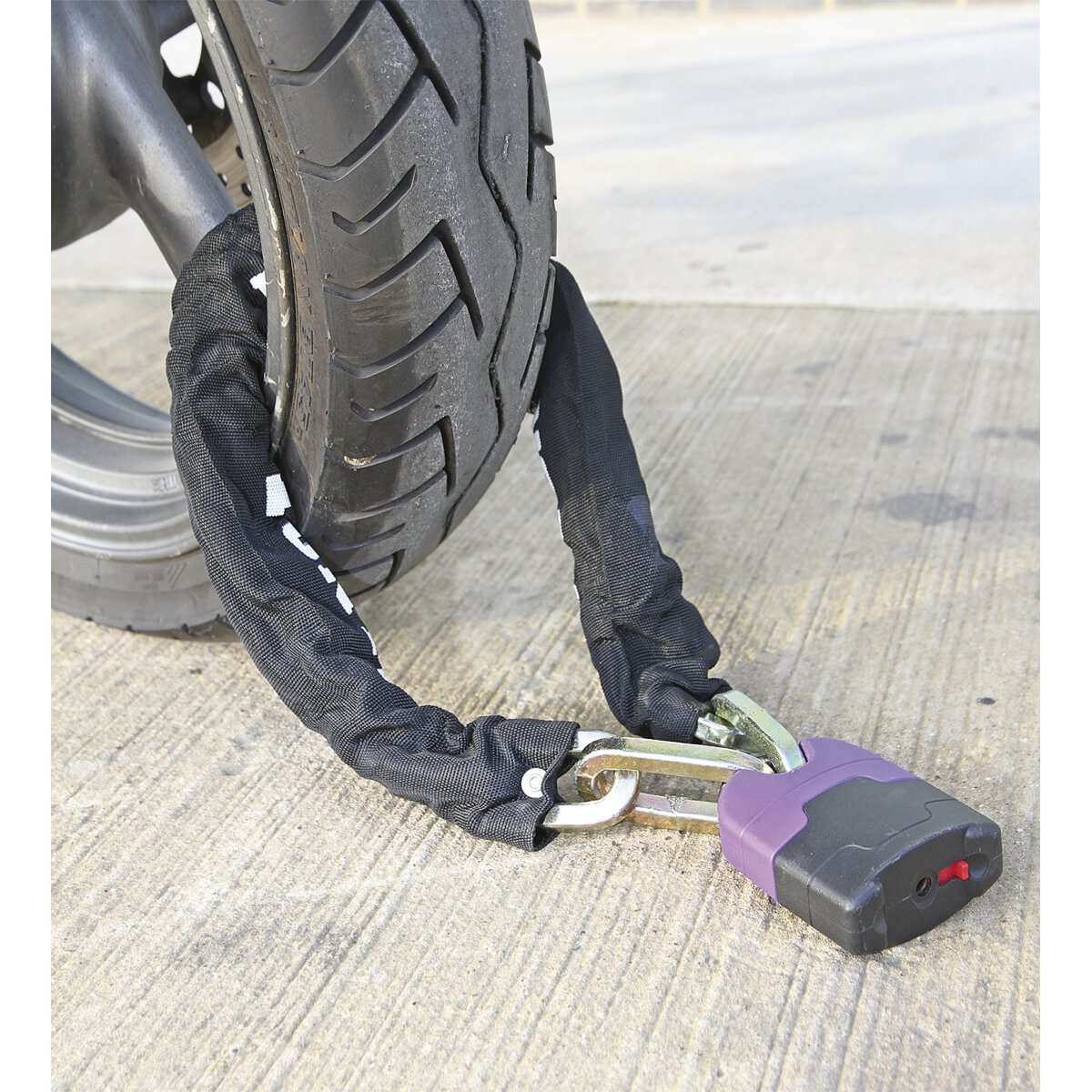 Motorcycle Chain Lock 10.5 x 10.5 x 900mm 4* ART Approved