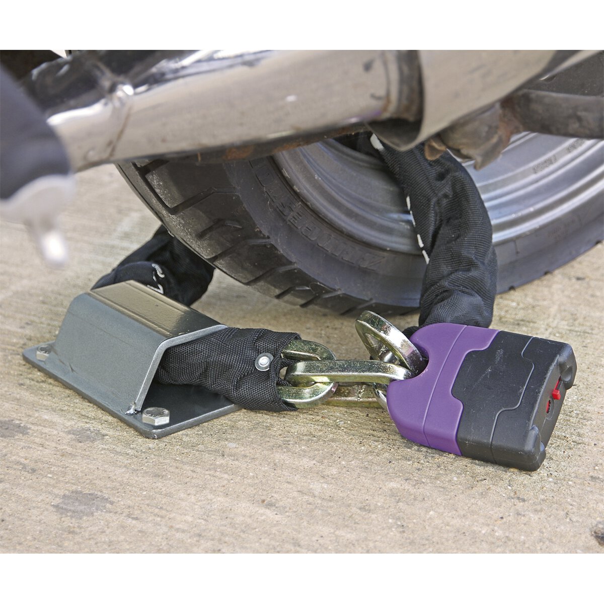 Motorcycle Chain Lock 10.5 x 10.5 x 900mm 4* ART Approved