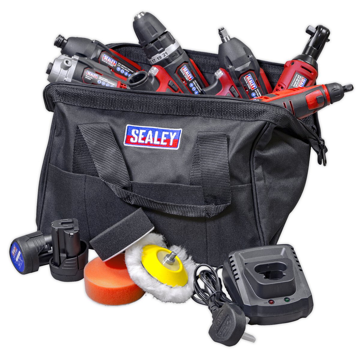 CP1200 Series 6 x 12V Cordless Power Tool Combo Kit