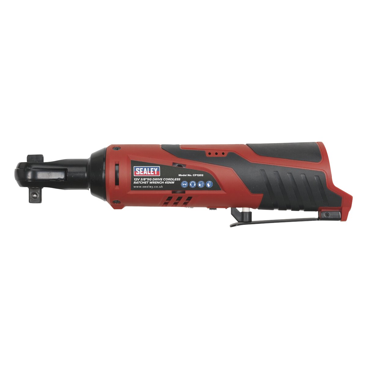 Cordless Ratchet Wrench 3/8"Sq Drive 12V Li-ion - Body Only