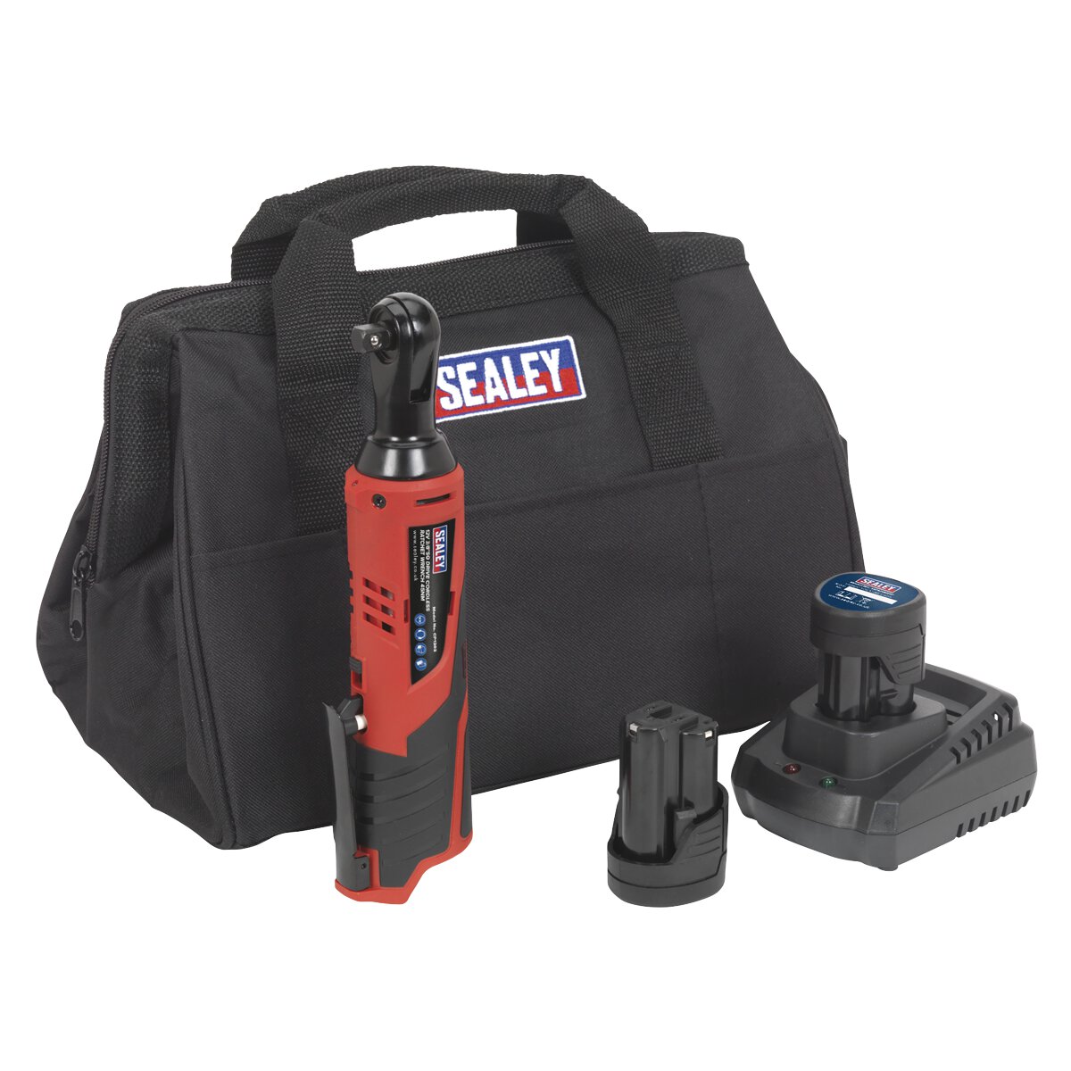 Ratchet Wrench Kit 3/8"Sq Drive 12V Li-ion - 2 Batteries