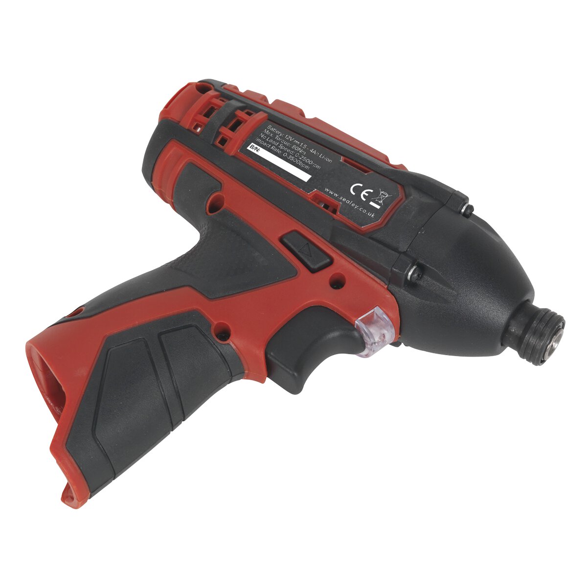 Cordless Impact Driver 1/4"Hex Drive 80Nm 12V Li-ion- Body Only
