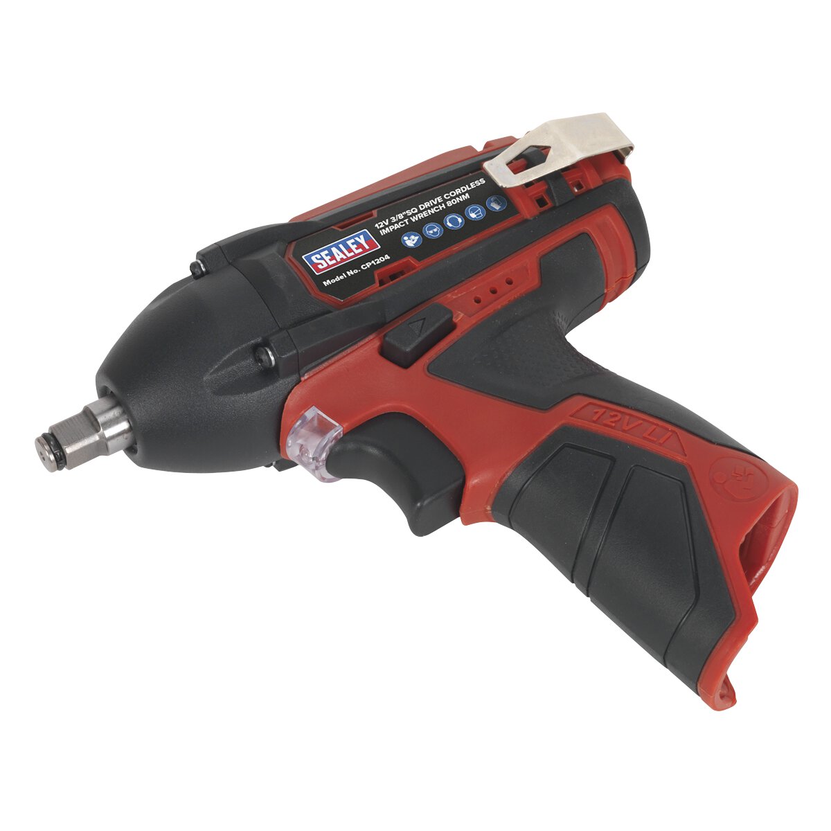 Cordless Impact Wrench 3/8"Sq Drive 80Nm 12V Li-ion - Body Only