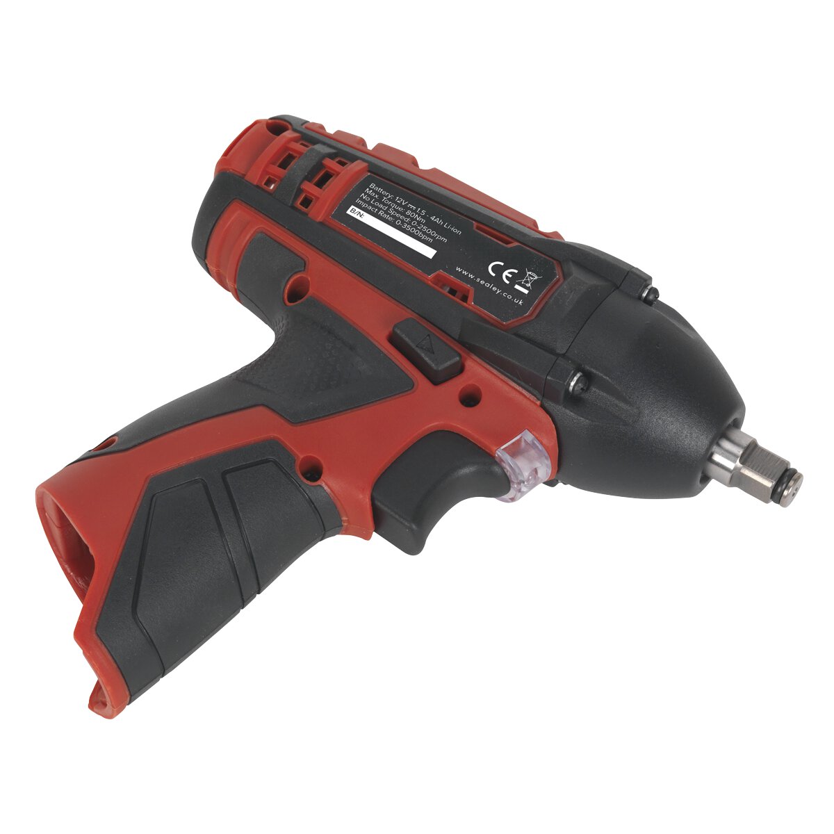 Cordless Impact Wrench 3/8"Sq Drive 80Nm 12V Li-ion - Body Only