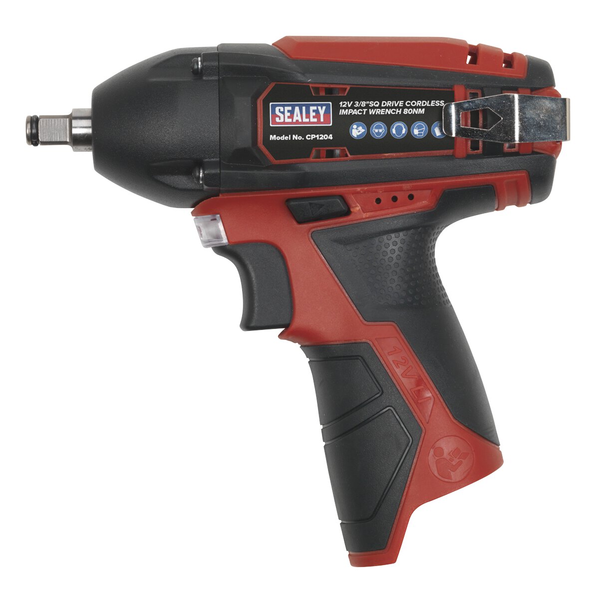 Cordless Impact Wrench 3/8"Sq Drive 80Nm 12V Li-ion - Body Only