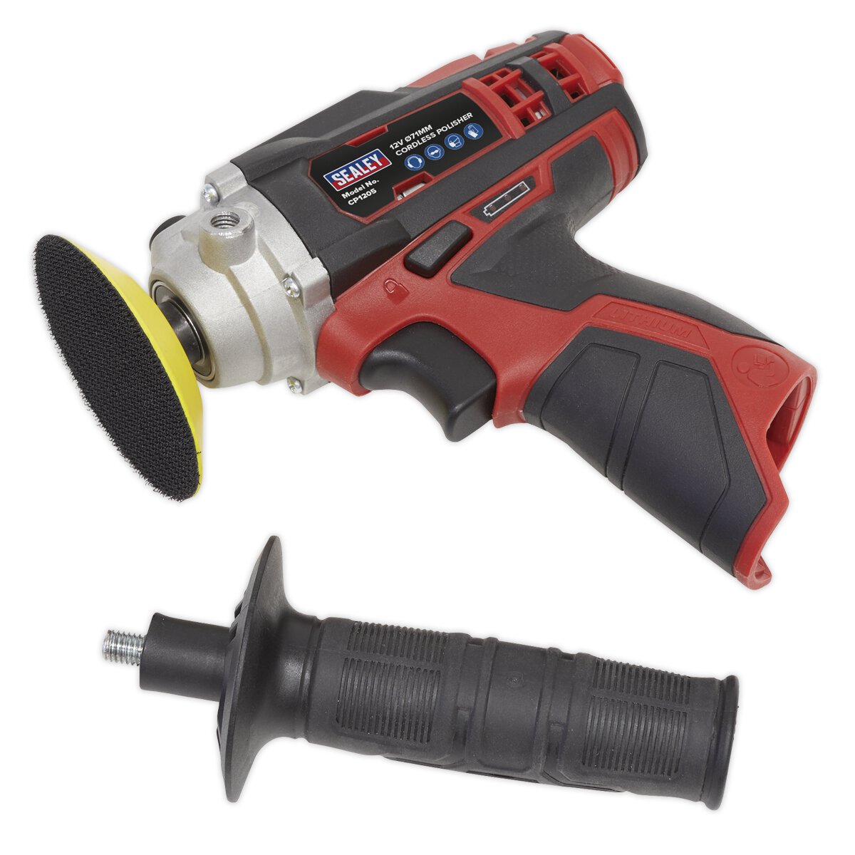 Cordless Polisher Ø71mm 12V Li-ion - Body Only