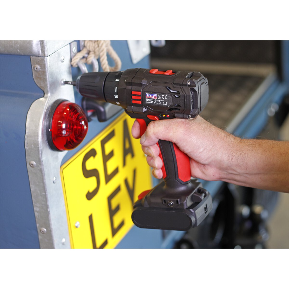Cordless Drill/Driver Ø10mm 14.4V 1.3Ah Lithium-ion 2-Speed