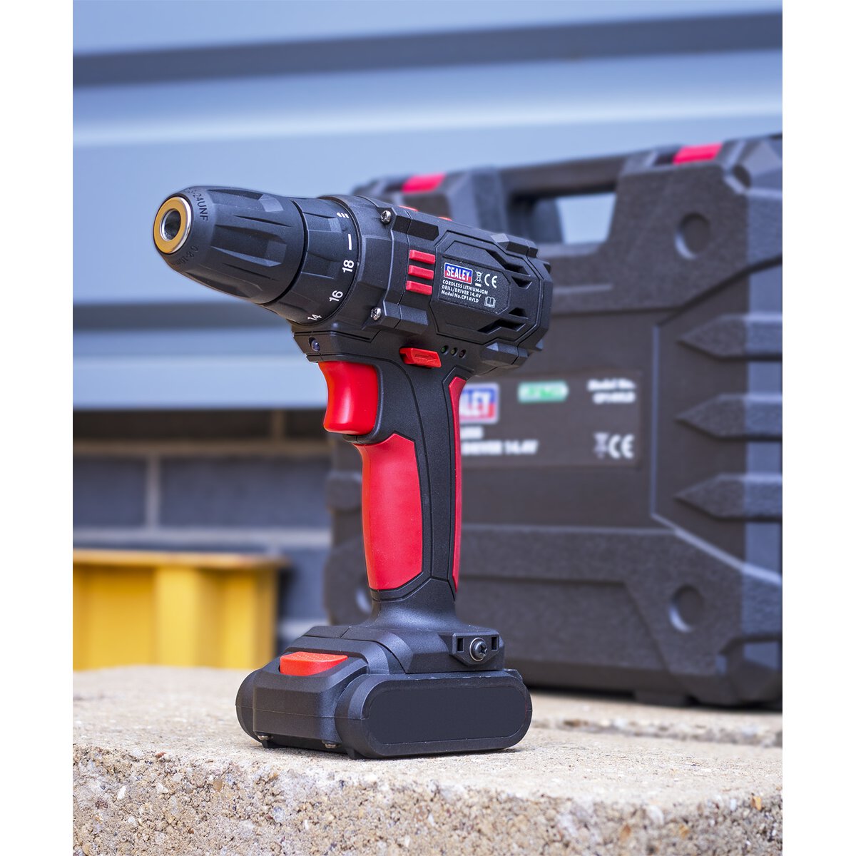 Cordless Drill/Driver Ø10mm 14.4V 1.3Ah Lithium-ion 2-Speed