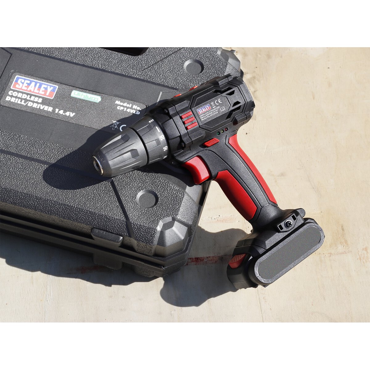 Cordless Drill/Driver Ø10mm 14.4V 1.3Ah Lithium-ion 2-Speed