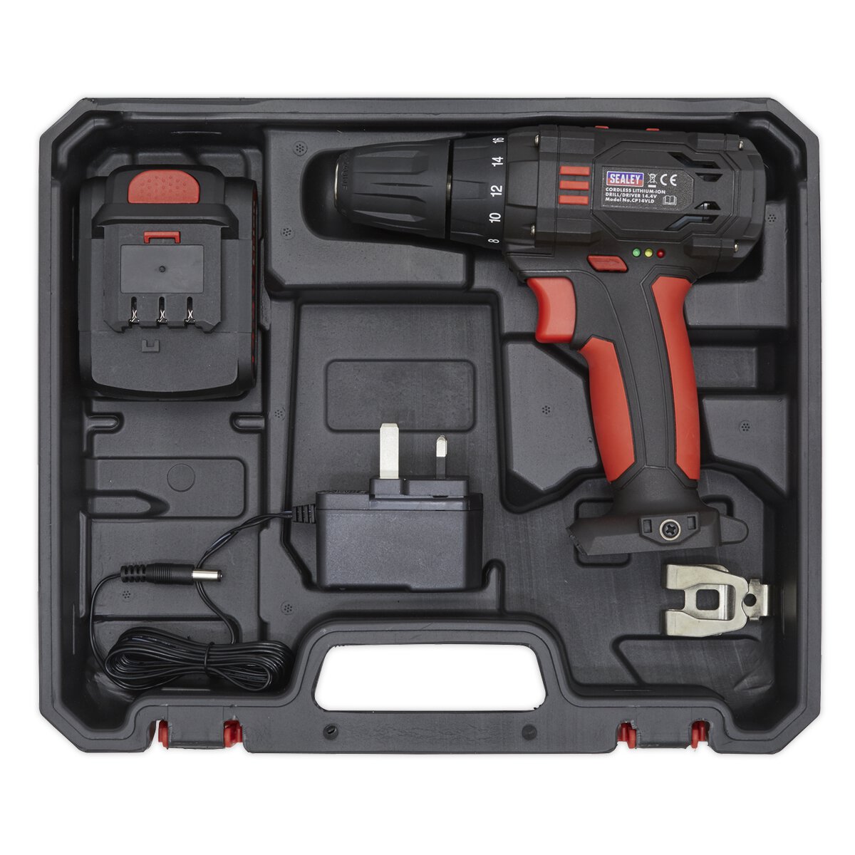Cordless Drill/Driver Ø10mm 14.4V 1.3Ah Lithium-ion 2-Speed