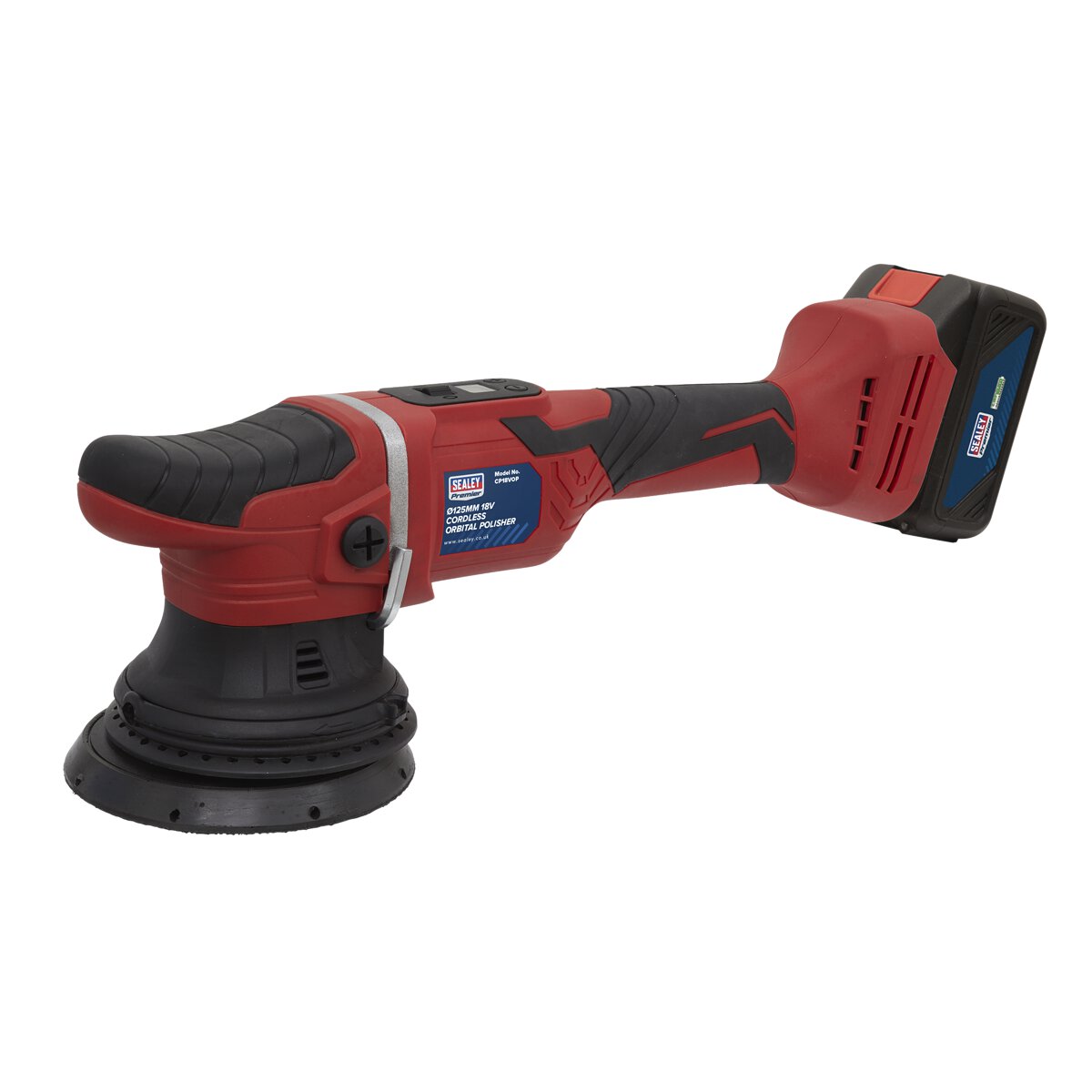 Cordless Orbital Polisher Ø125mm 18V Li-ion