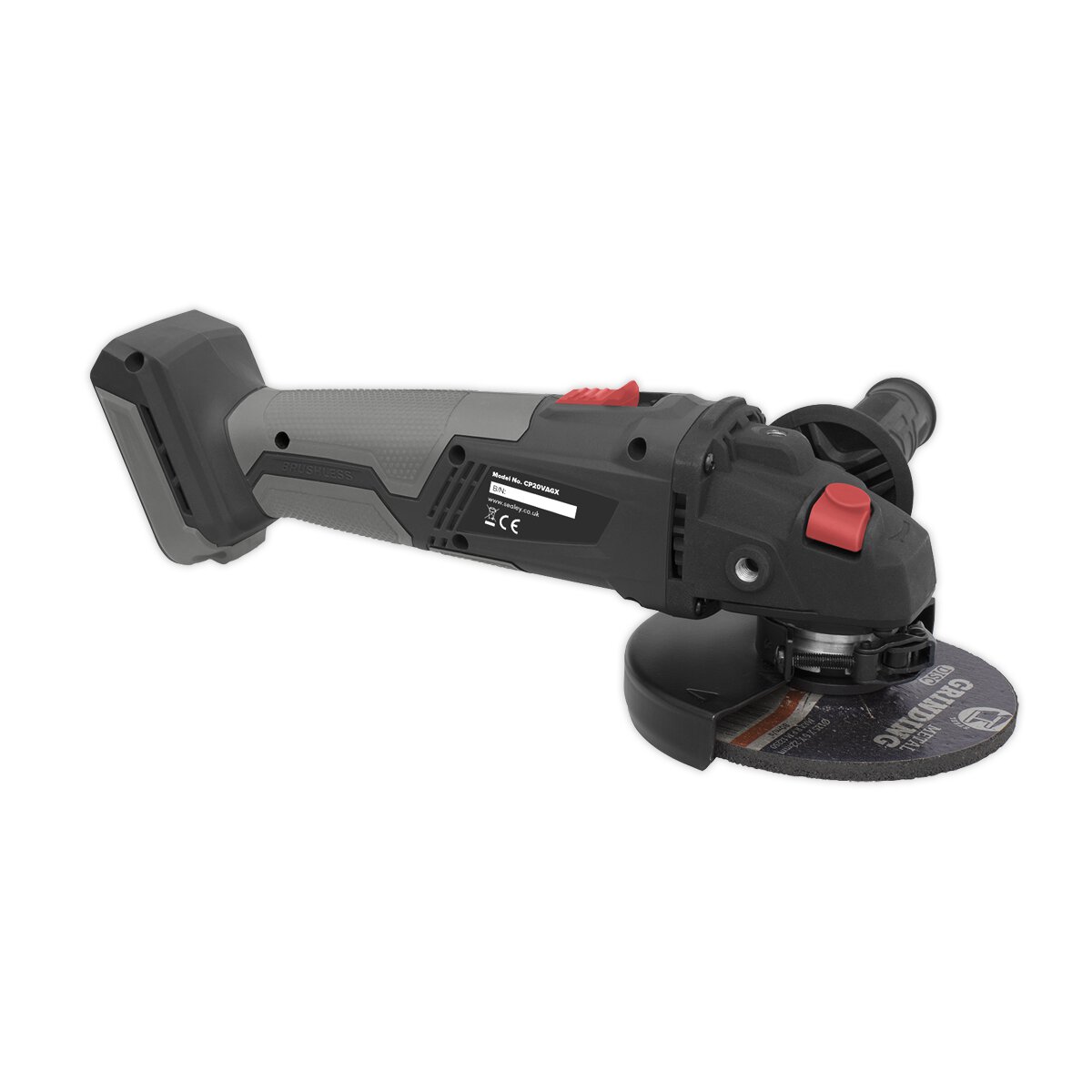 Brushless Angle Grinder Ø115mm 20V - Body Only