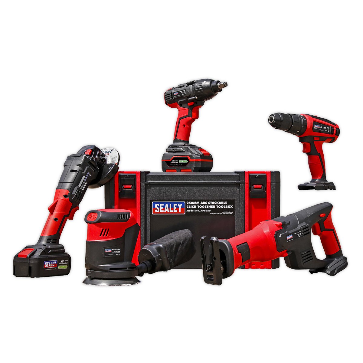 CP20V Series 5 x 20V Cordless Tool Combo - 2 Batteries