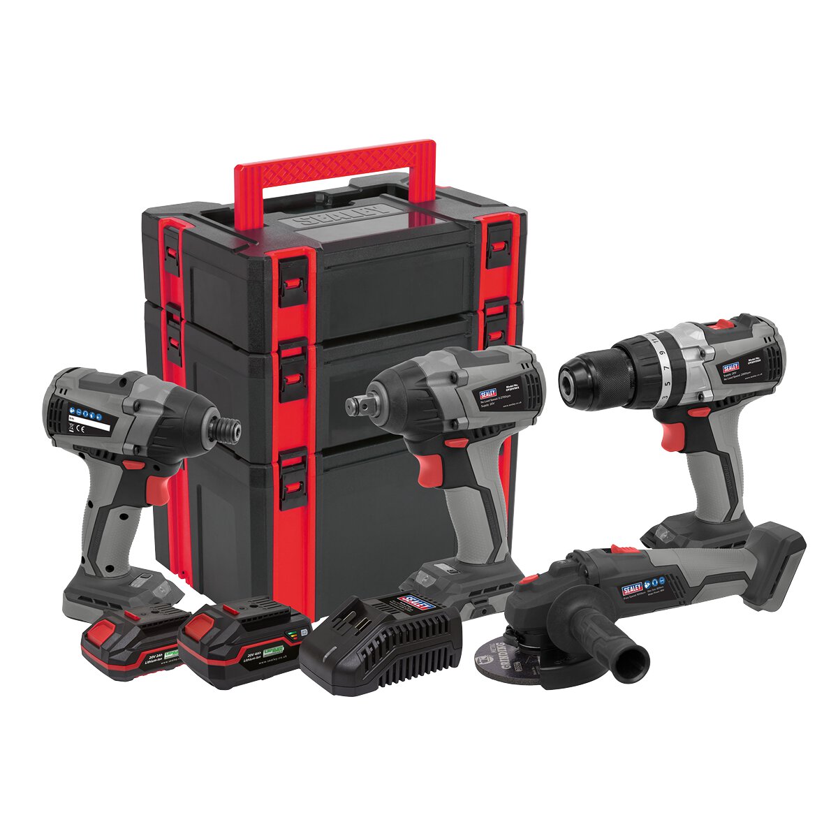 Brushless Tool Combo 4 x 20V - 2 Batteries