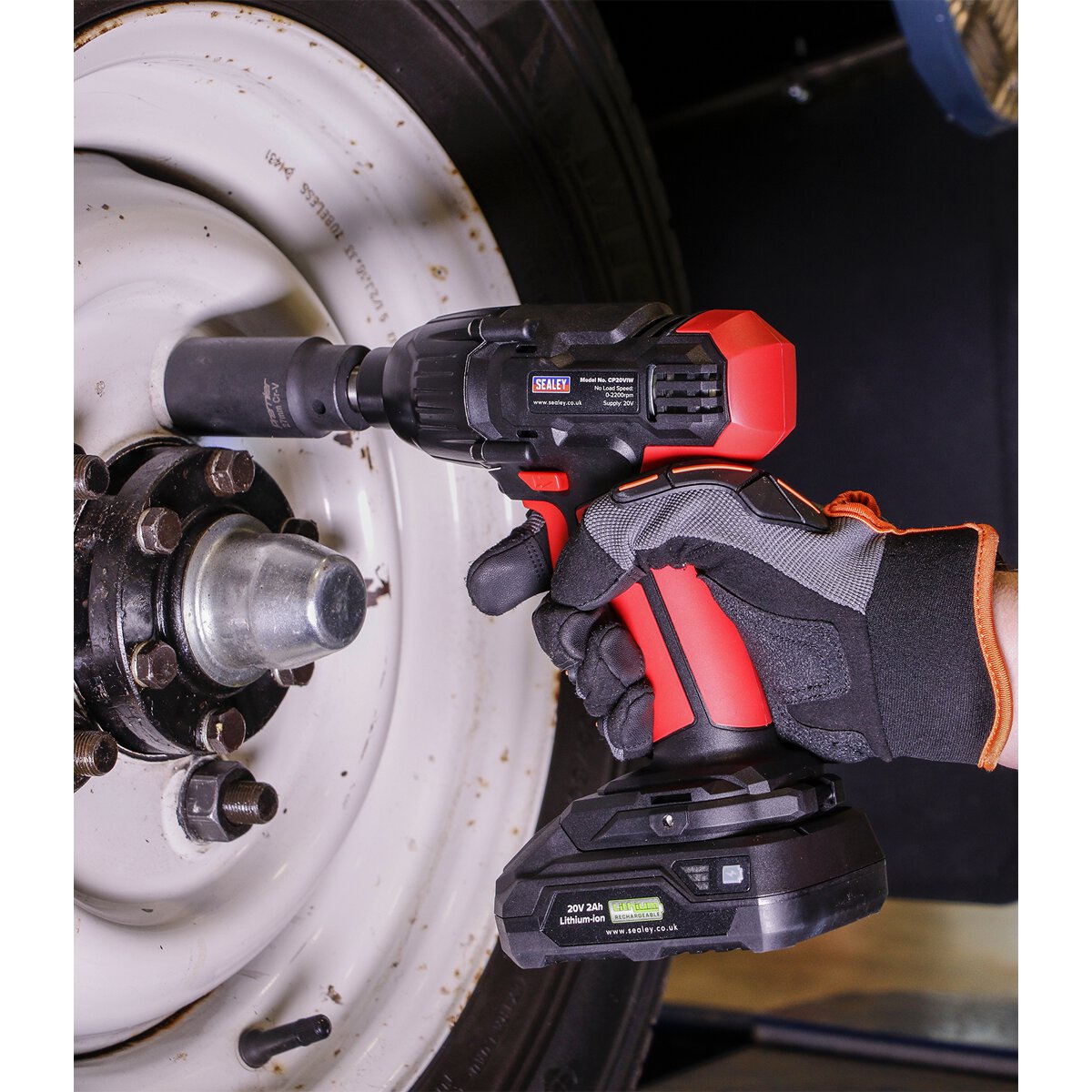 Impact Wrench 20V 1/2"Sq Drive 230Nm - Body Only