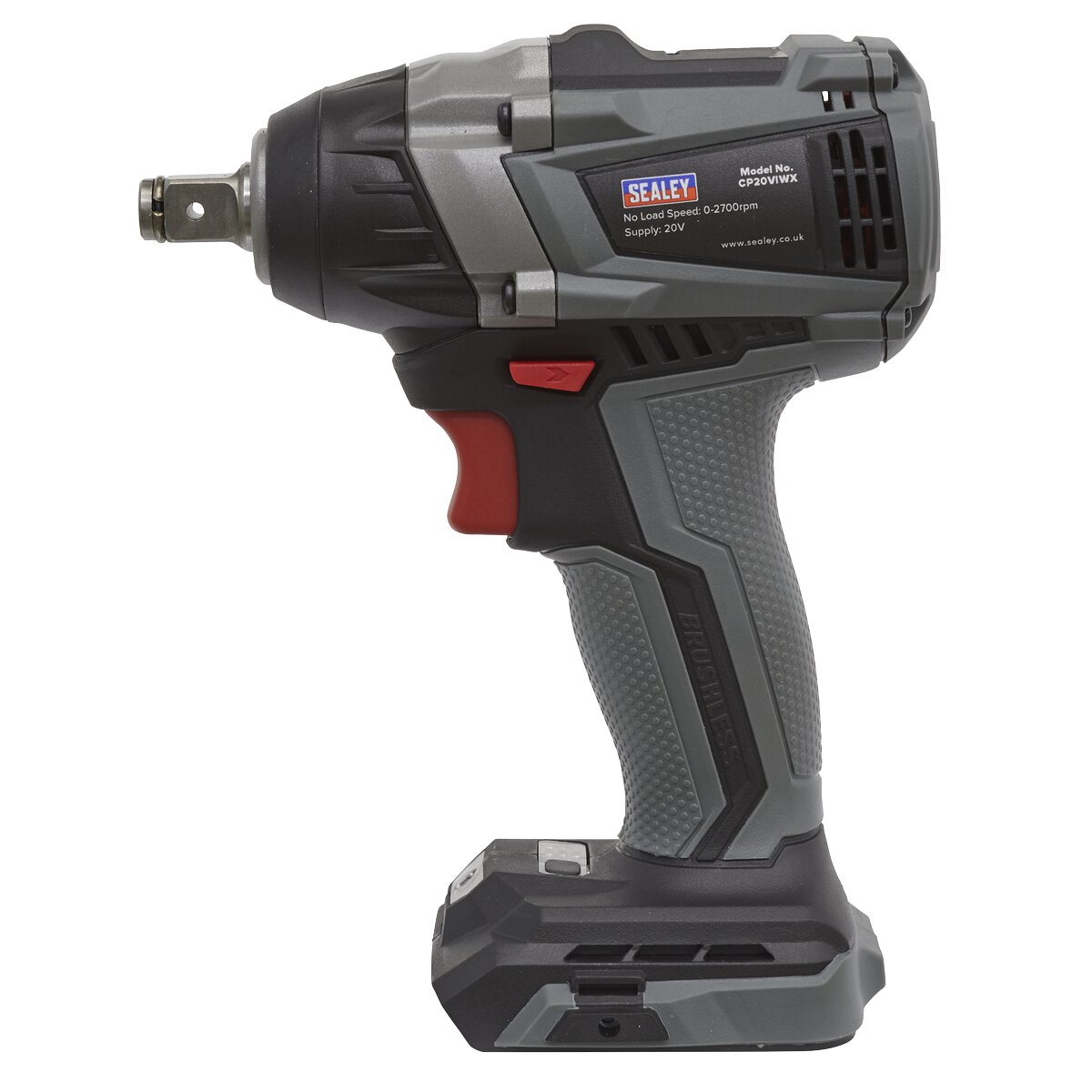 Brushless Impact Wrench 20V 1/2"Sq Drive 300Nm - Body Only