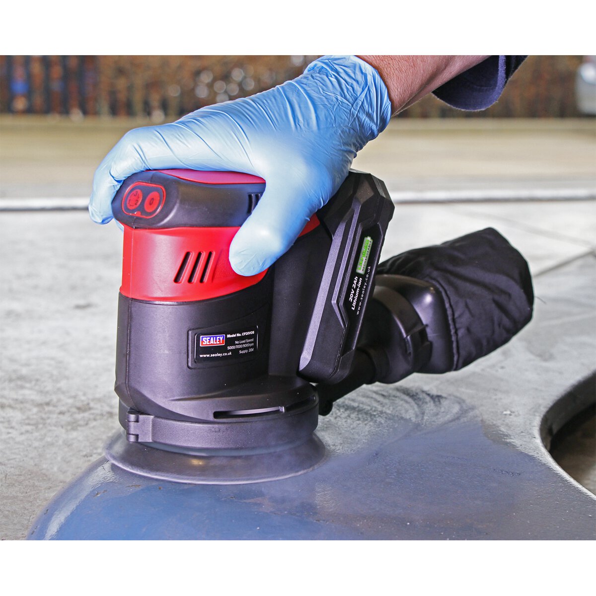 Orbital Palm Sander 20V 125mm - Body Only