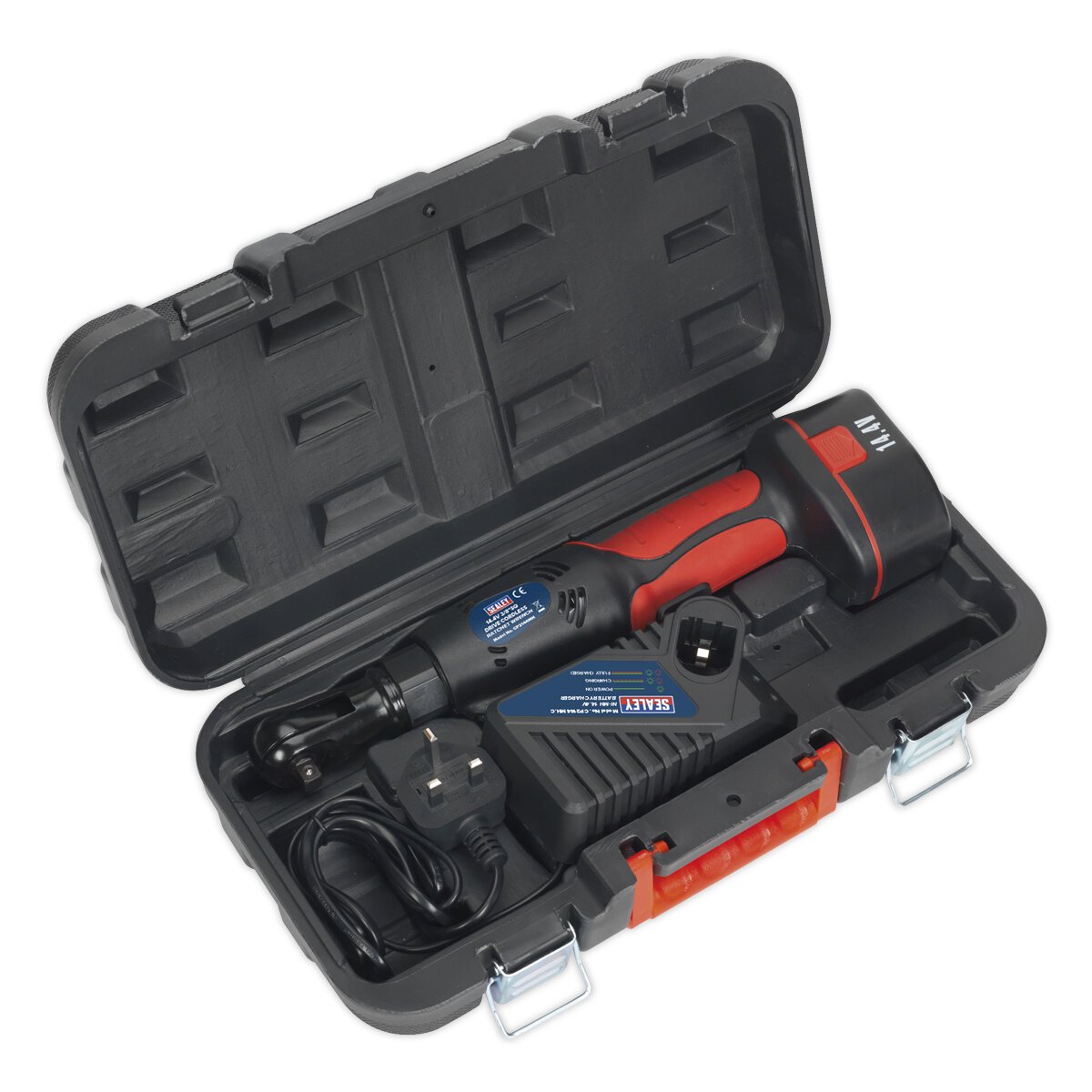 Cordless Ratchet Wrench 14.4V 2Ah Ni-MH 3/8"Sq Drive