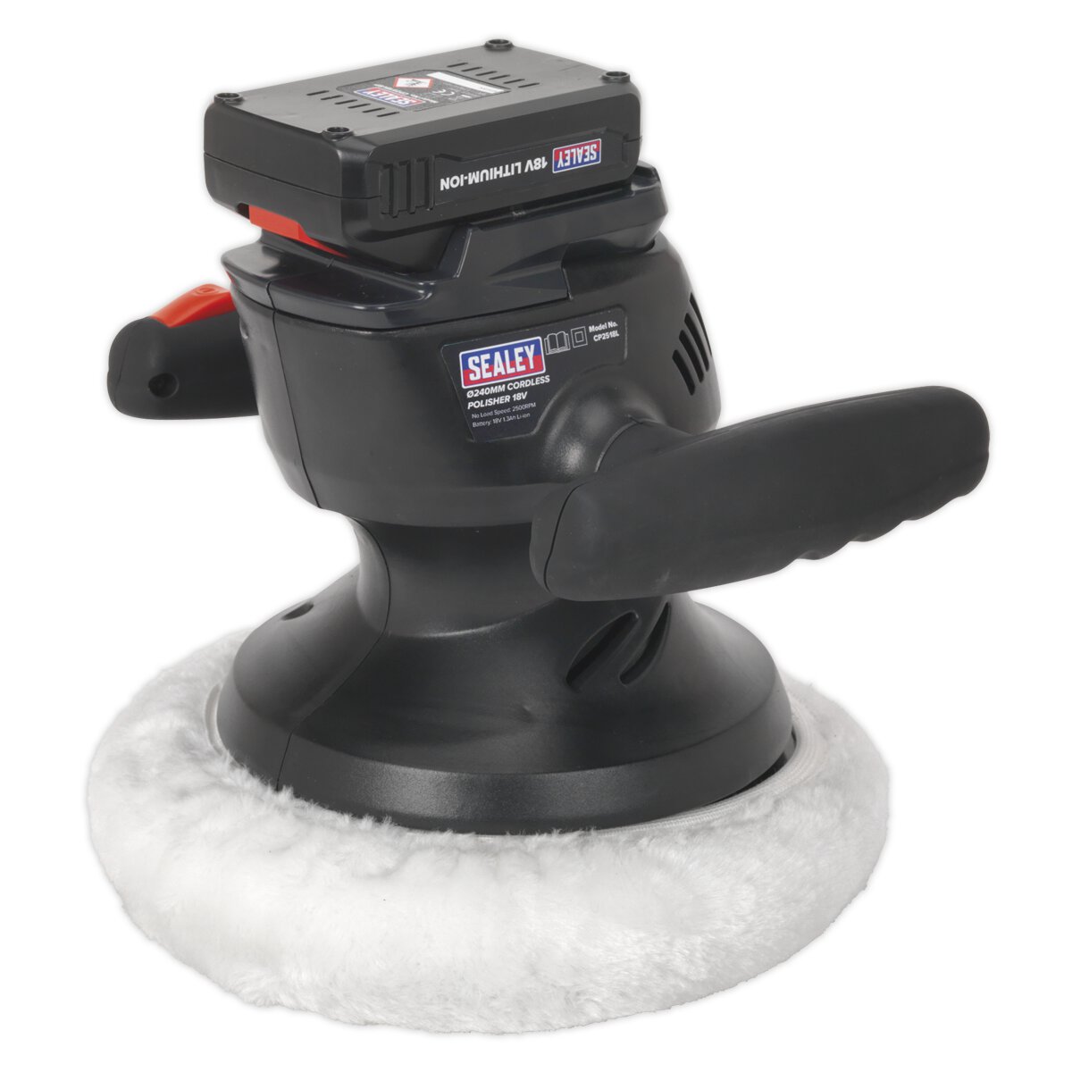 Cordless Polisher Ø240mm 18V Lithium-ion