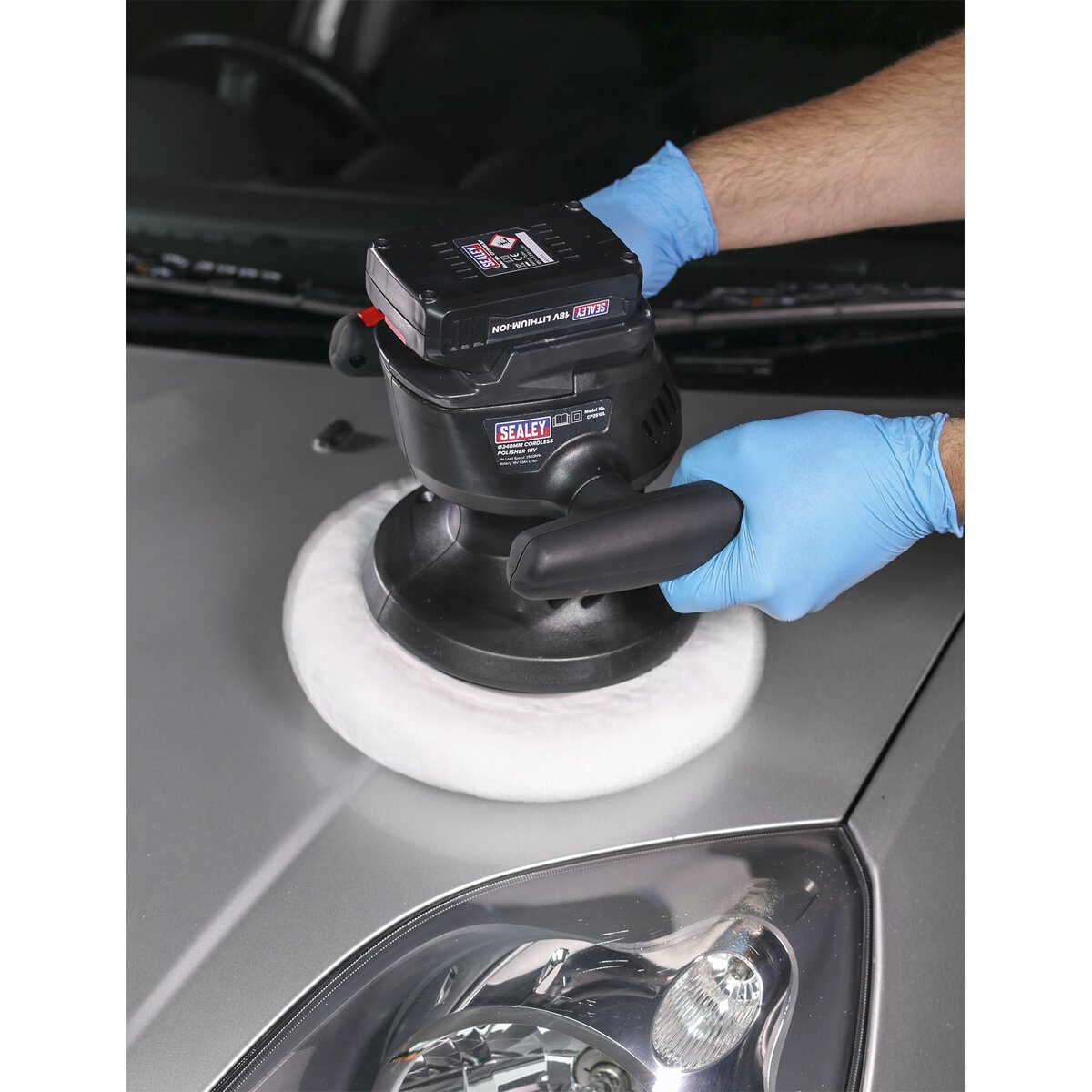 Cordless Polisher Ø240mm 18V Lithium-ion