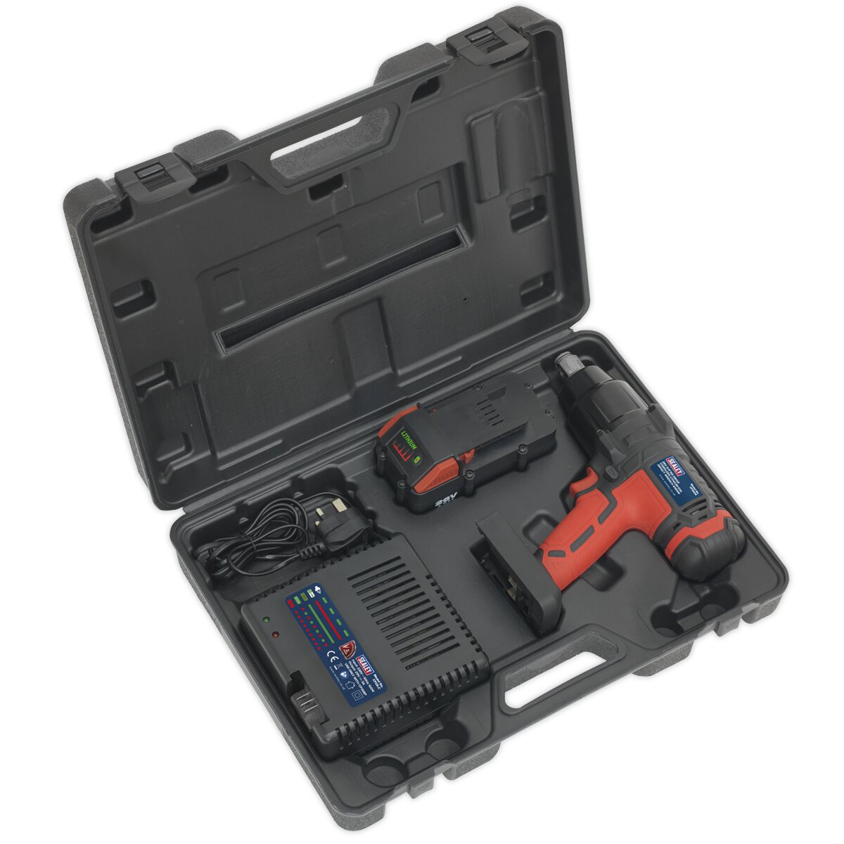 Cordless Impact Wrench 26V Lithium-ion 3/4"Sq Drive 816Nm
