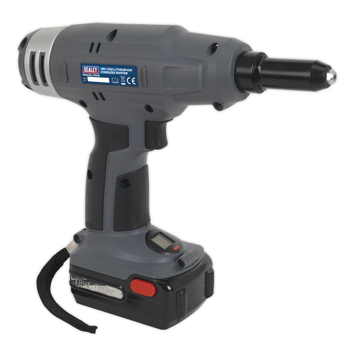 Cordless Riveter 18V 1.5Ah Lithium-ion 1hr Charger