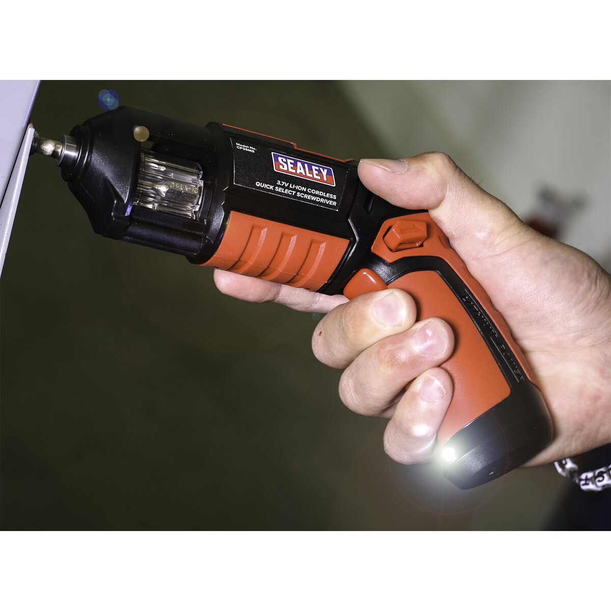 Cordless Screwdriver Quick Select 14pc 3.7V Lithium-ion USB