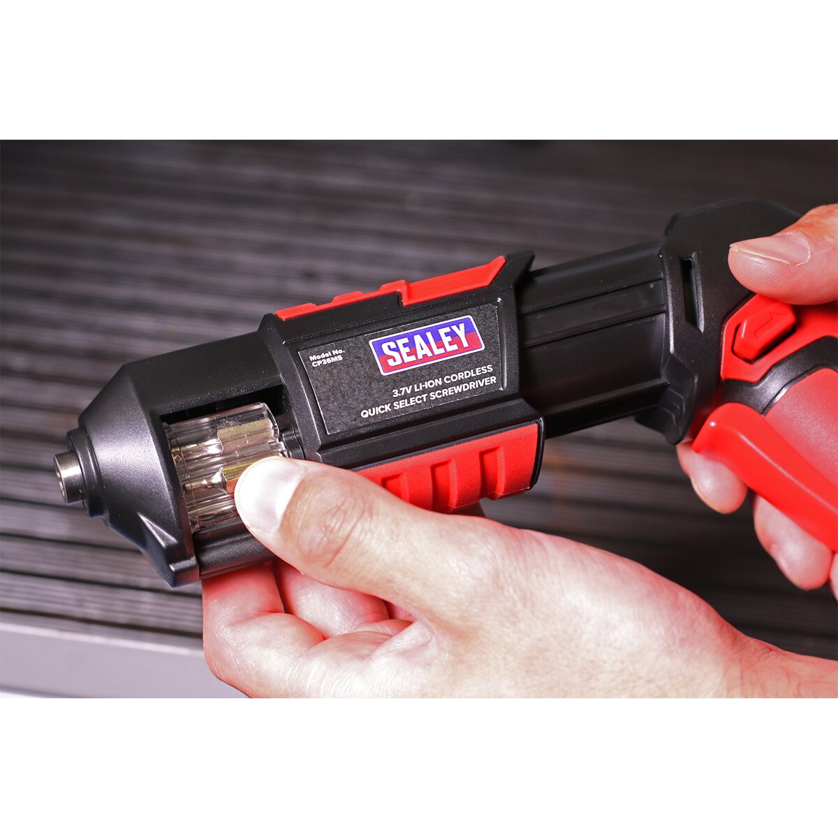 Cordless Screwdriver Quick Select 14pc 3.7V Lithium-ion USB