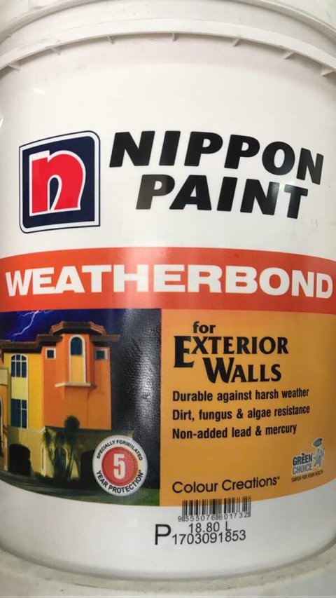 Nippon Paint Weatherbond For Exterior Walls