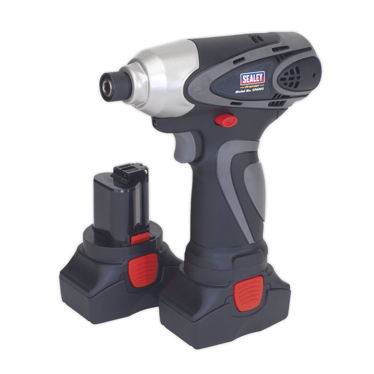 Cordless Impact Driver 1/4" Hex Drive 117Nm 14.4V 2Ah Lithium-ion - 2 Batteries 40min Charger