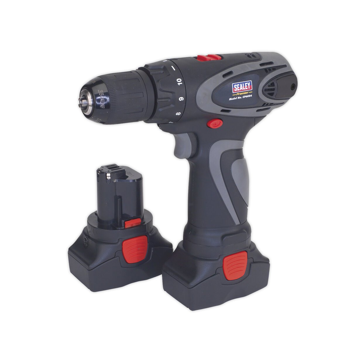 Cordless Drill/Driver Ø10mm 14.4V 2Ah Lithium-ion 10mm 2-Speed Motor - 2 Batteries 40min Charger