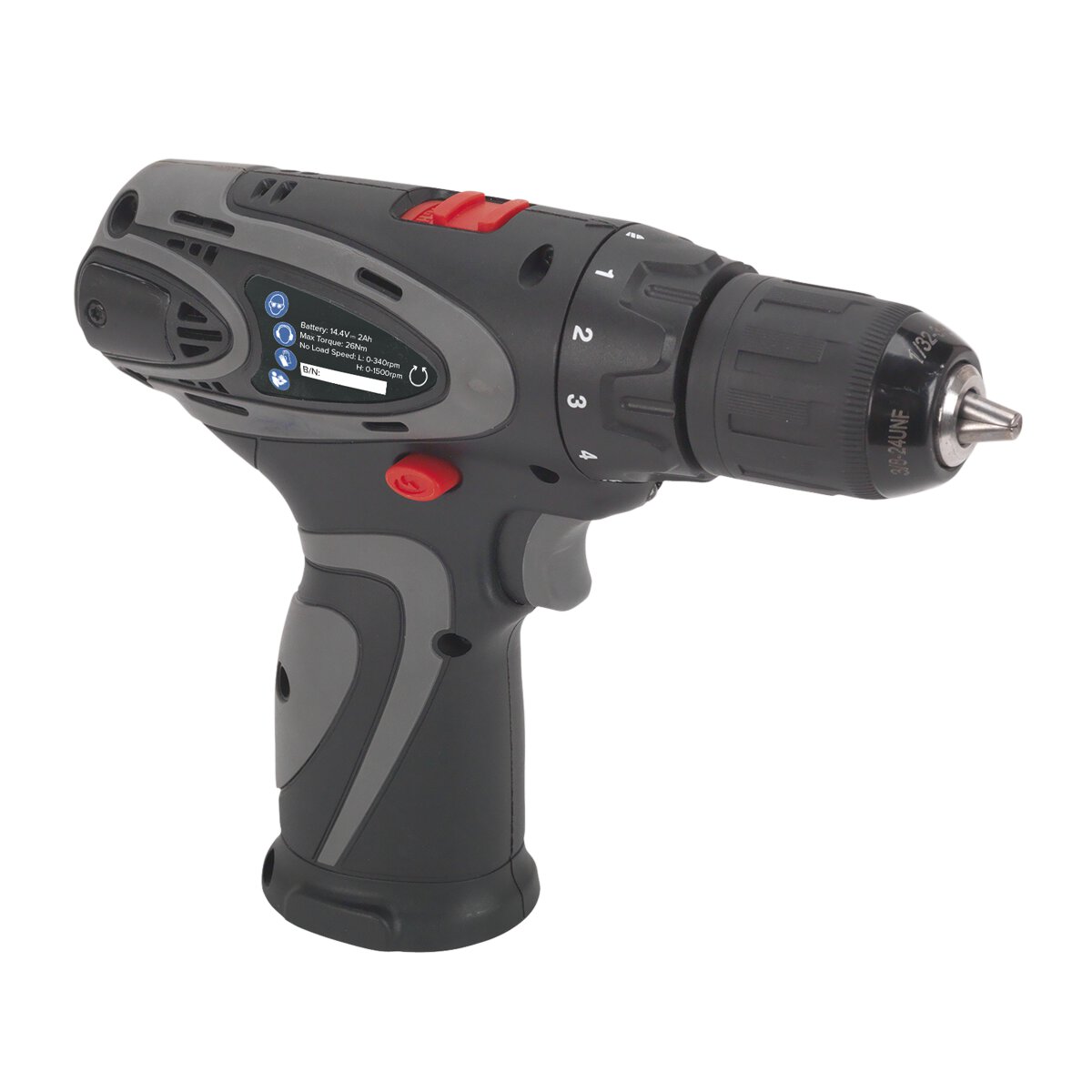Drill/Driver Ø10mm 2-Speed 14.4V Li-ion - Body Only