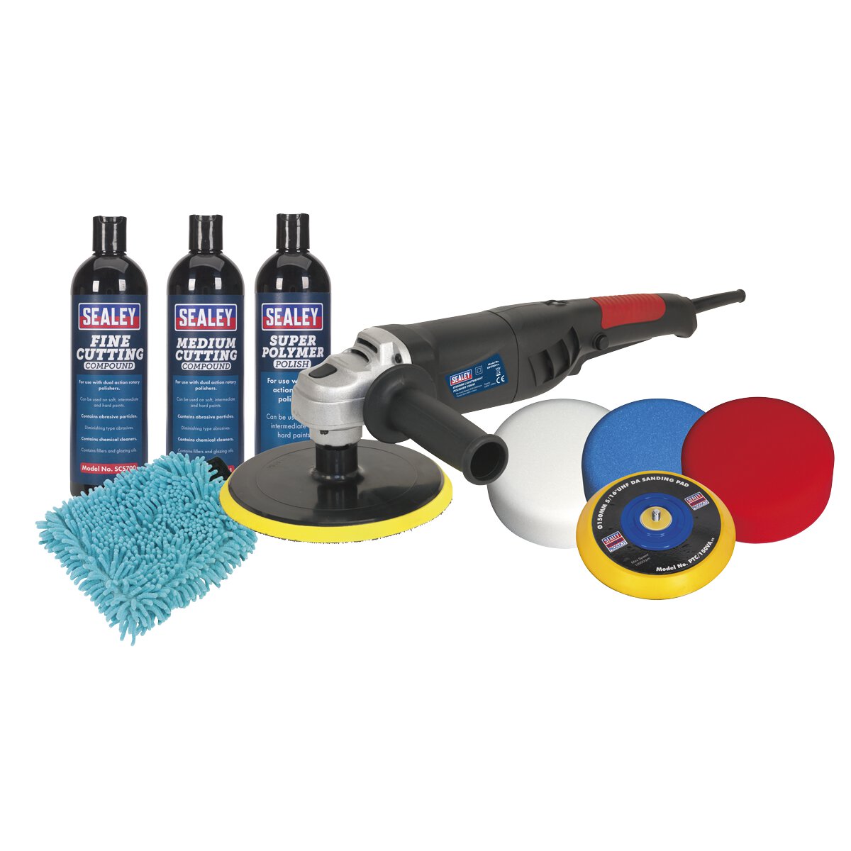 Ø180mm Pro Polishing & Compounding Kit 1100W/230V
