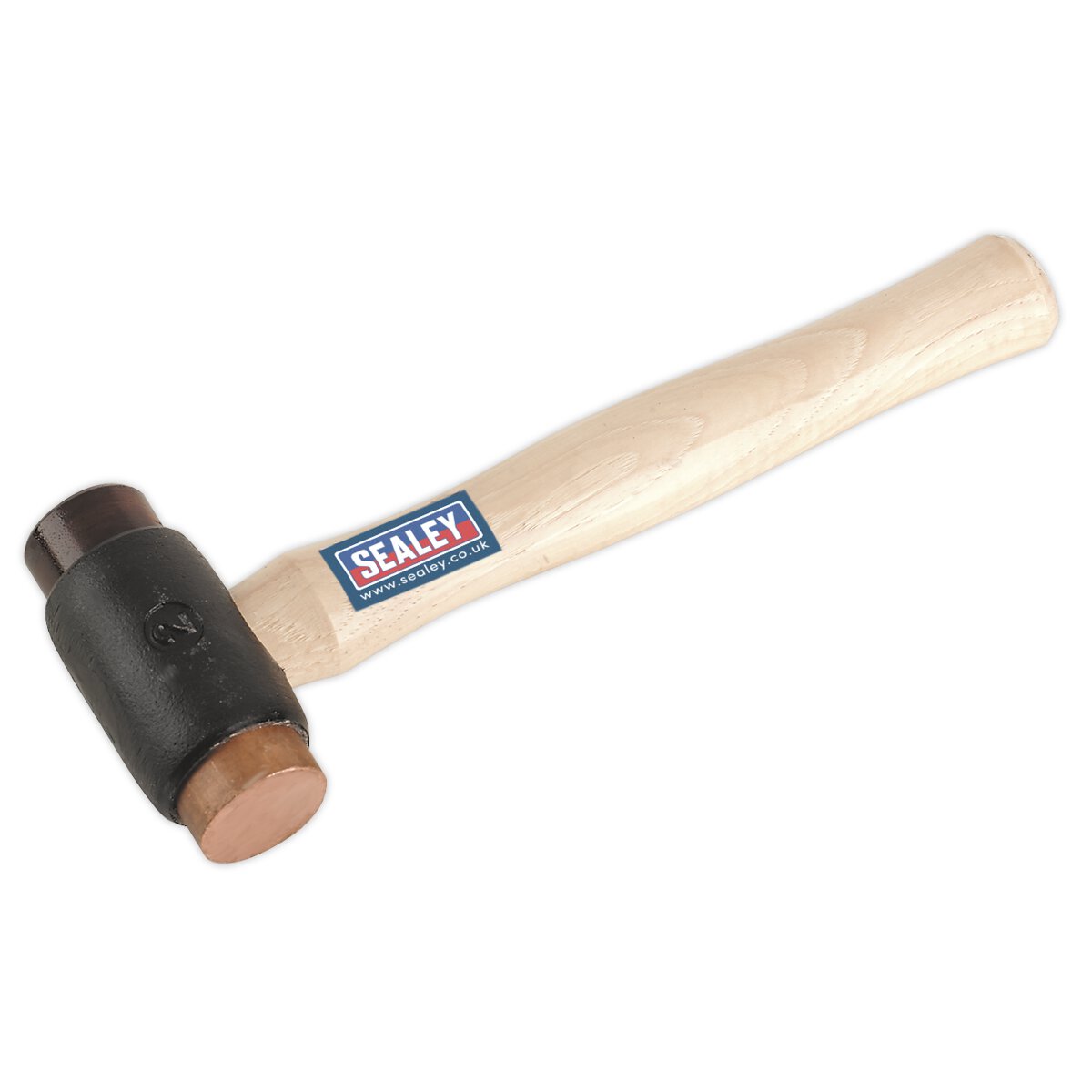Copper/Rawhide Faced Hammer 2.25lb Hickory Shaft