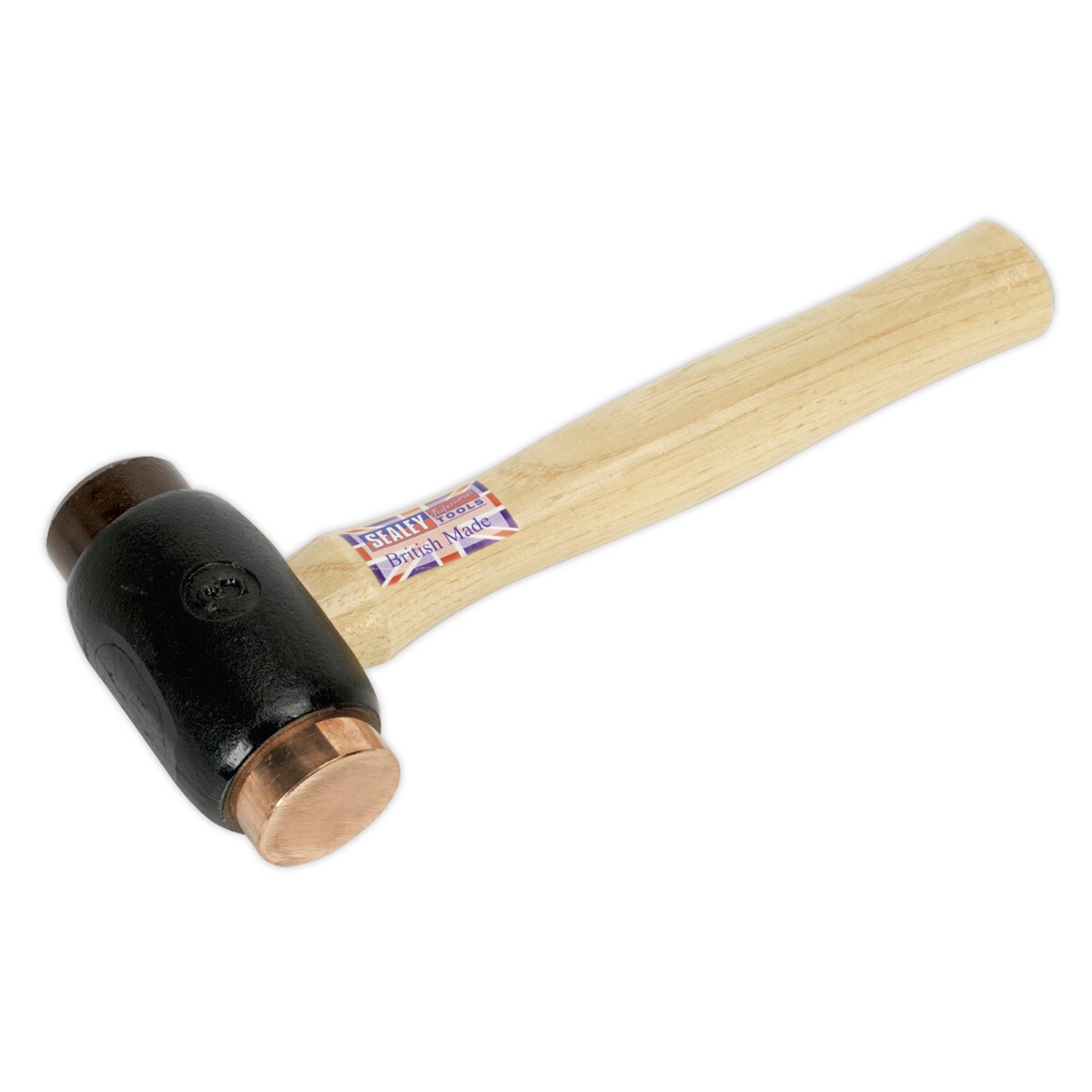 Copper/Rawhide Faced Hammer 3.5lb Hickory Shaft