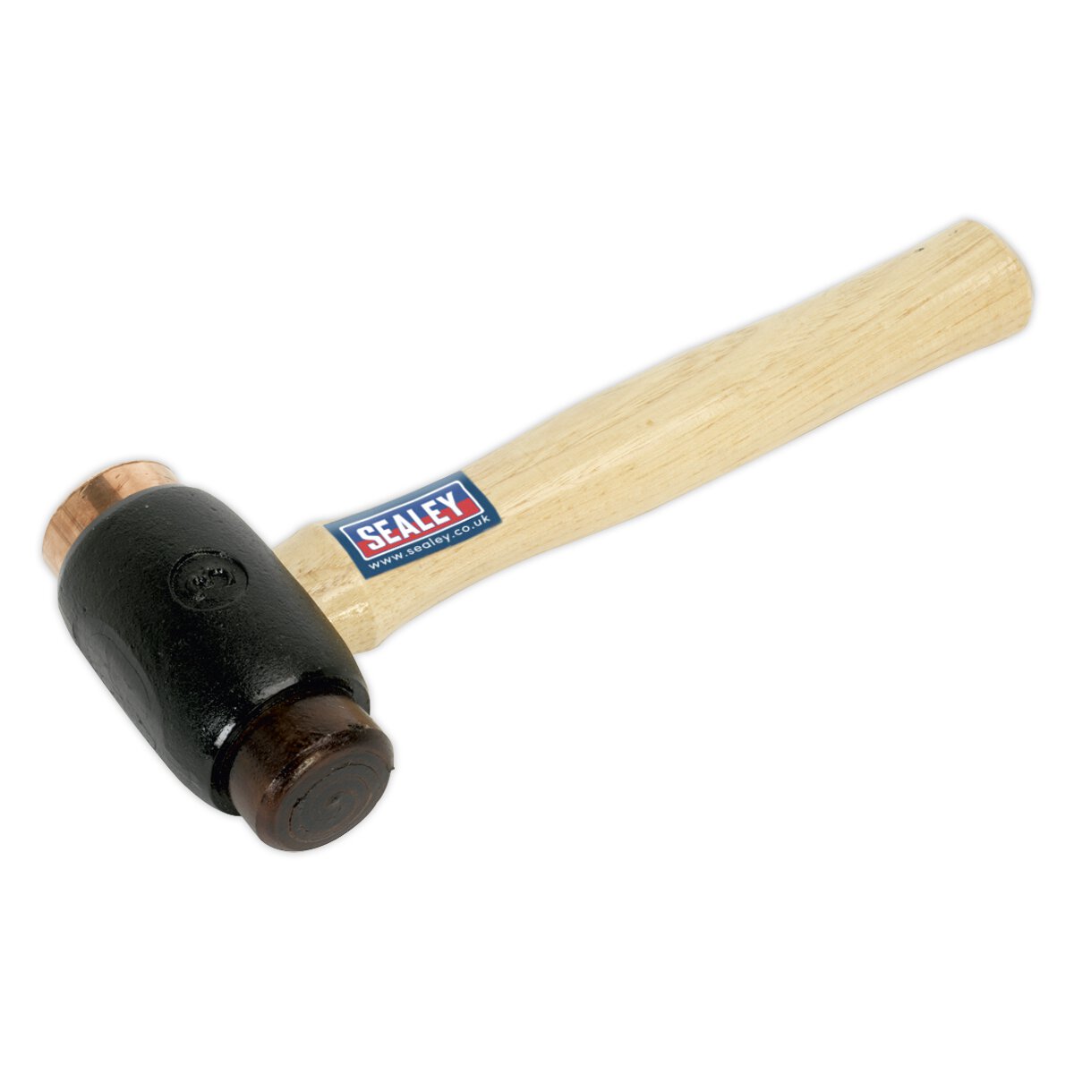 Copper/Rawhide Faced Hammer 3.5lb Hickory Shaft