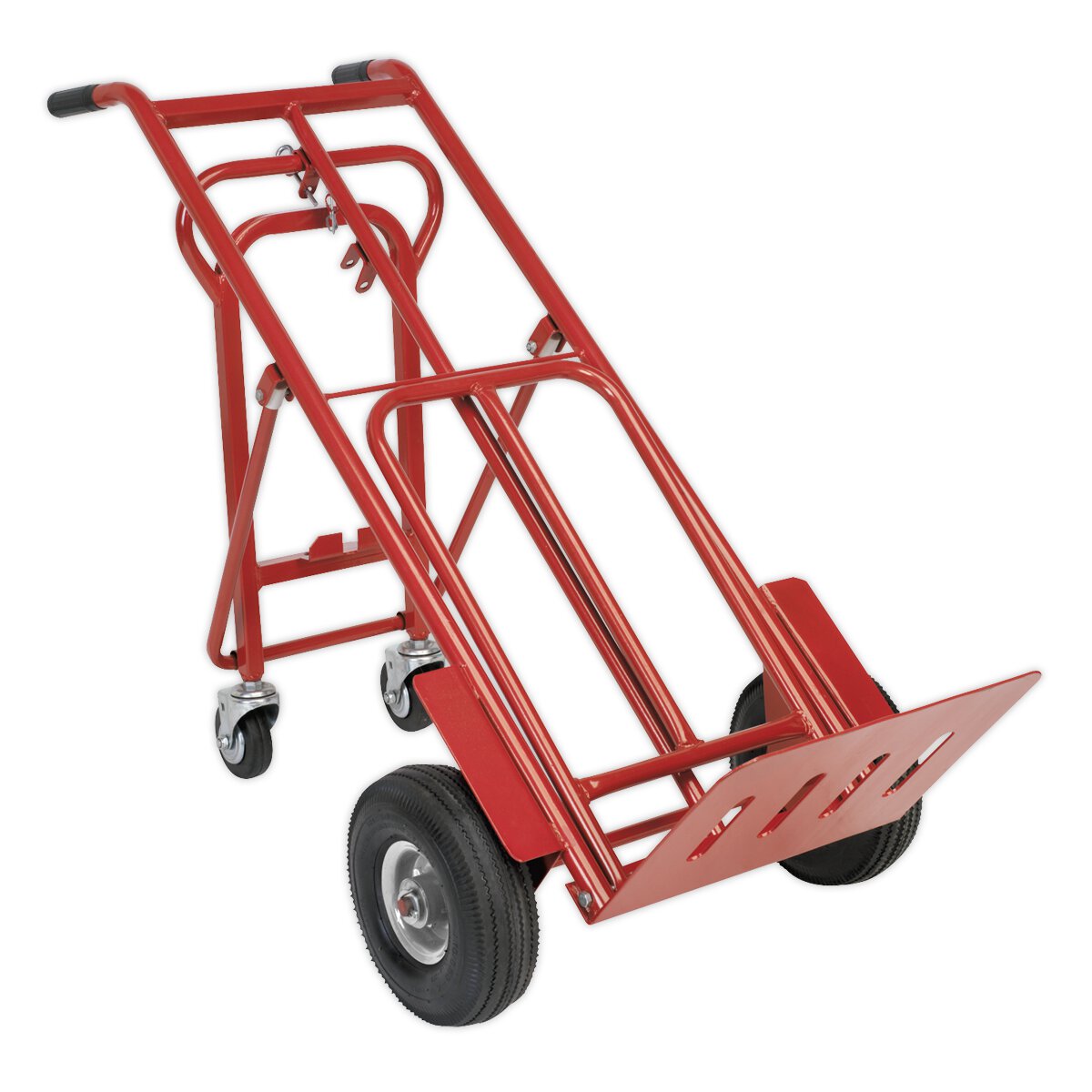 Sack Truck 3-in-1 with Pneumatic Tyres 250kg Capacity